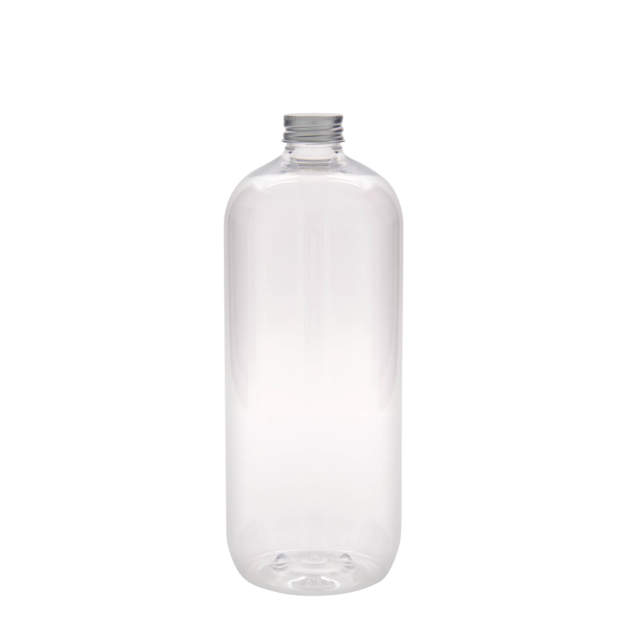 1.000 ml PET-Flasche „Boston“, Kunststoff, Mündung:  28/410