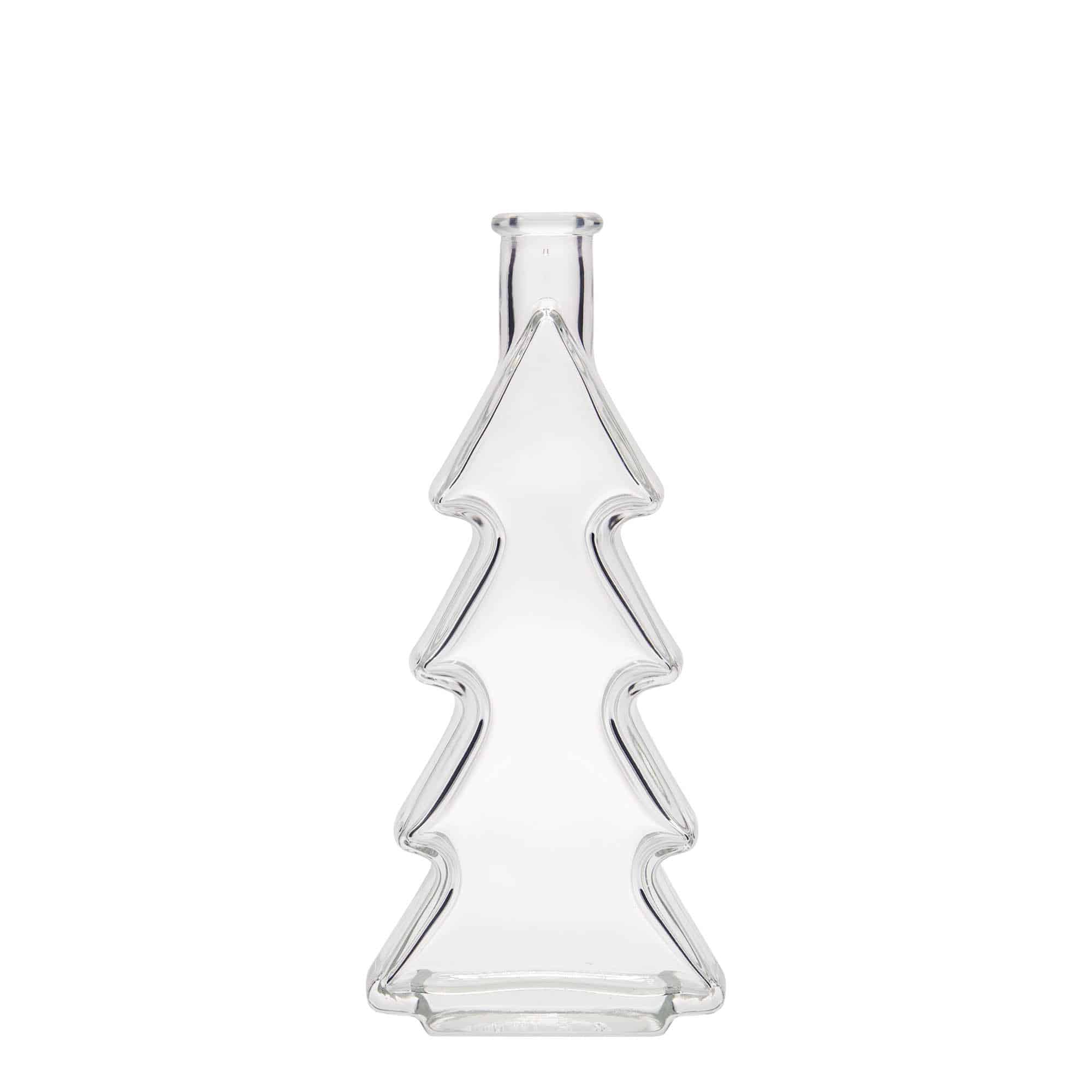 200 ml Glasflasche 'Tannenbaum', Mündung: Kork