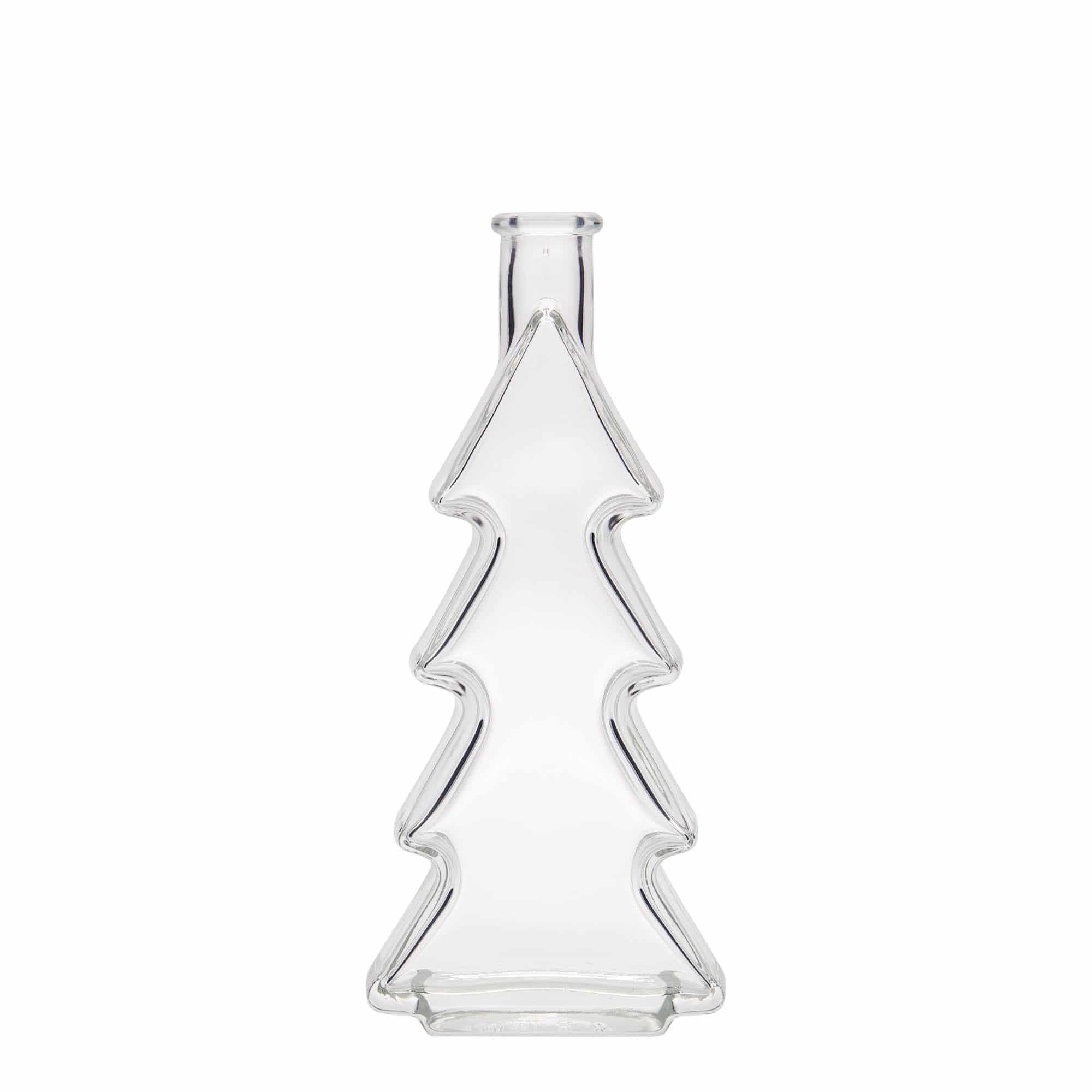 200 ml Glasflasche 'Tannenbaum', Mündung: Kork
