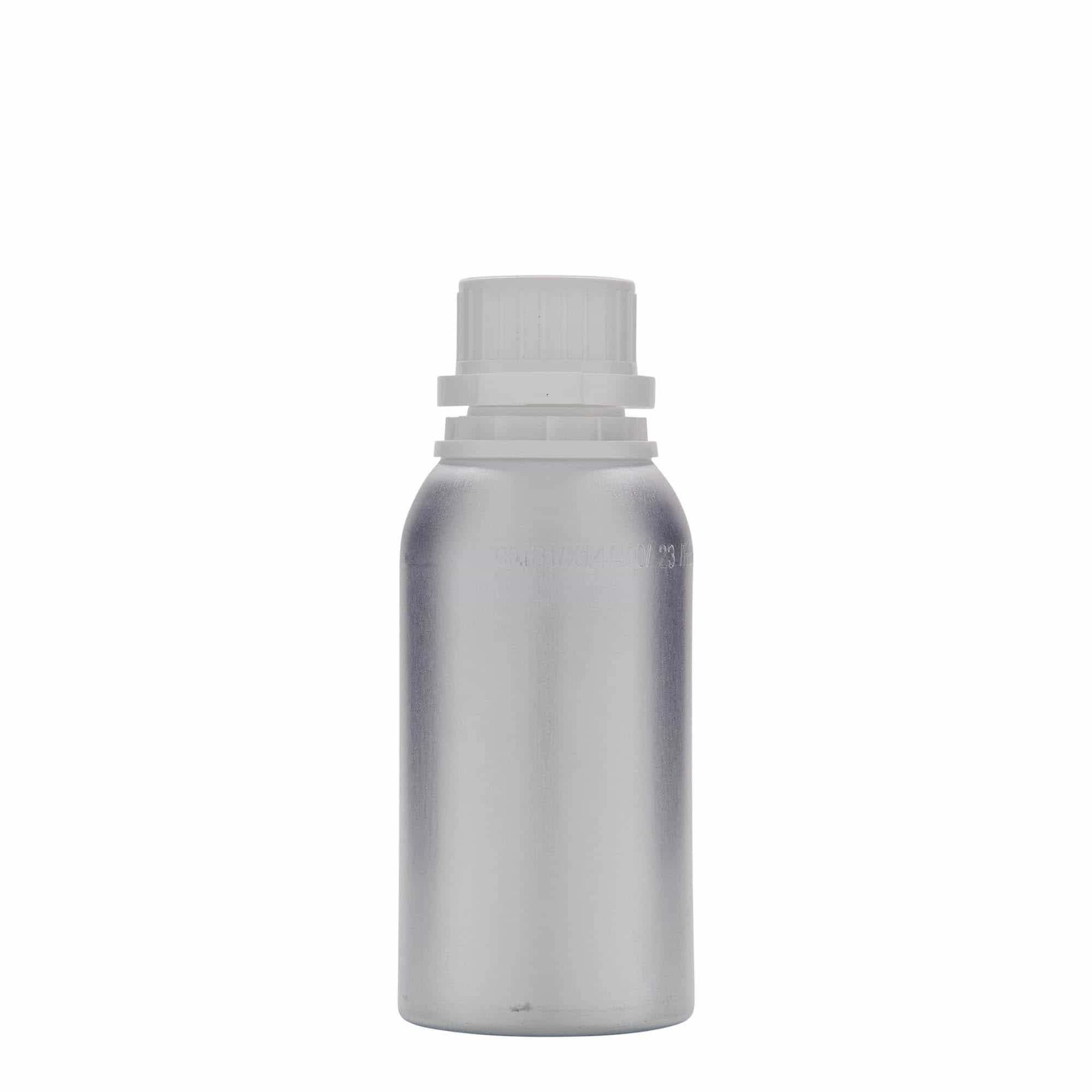 275 ml Aluminiumflasche, Metall, silber, Mündung: DIN 32