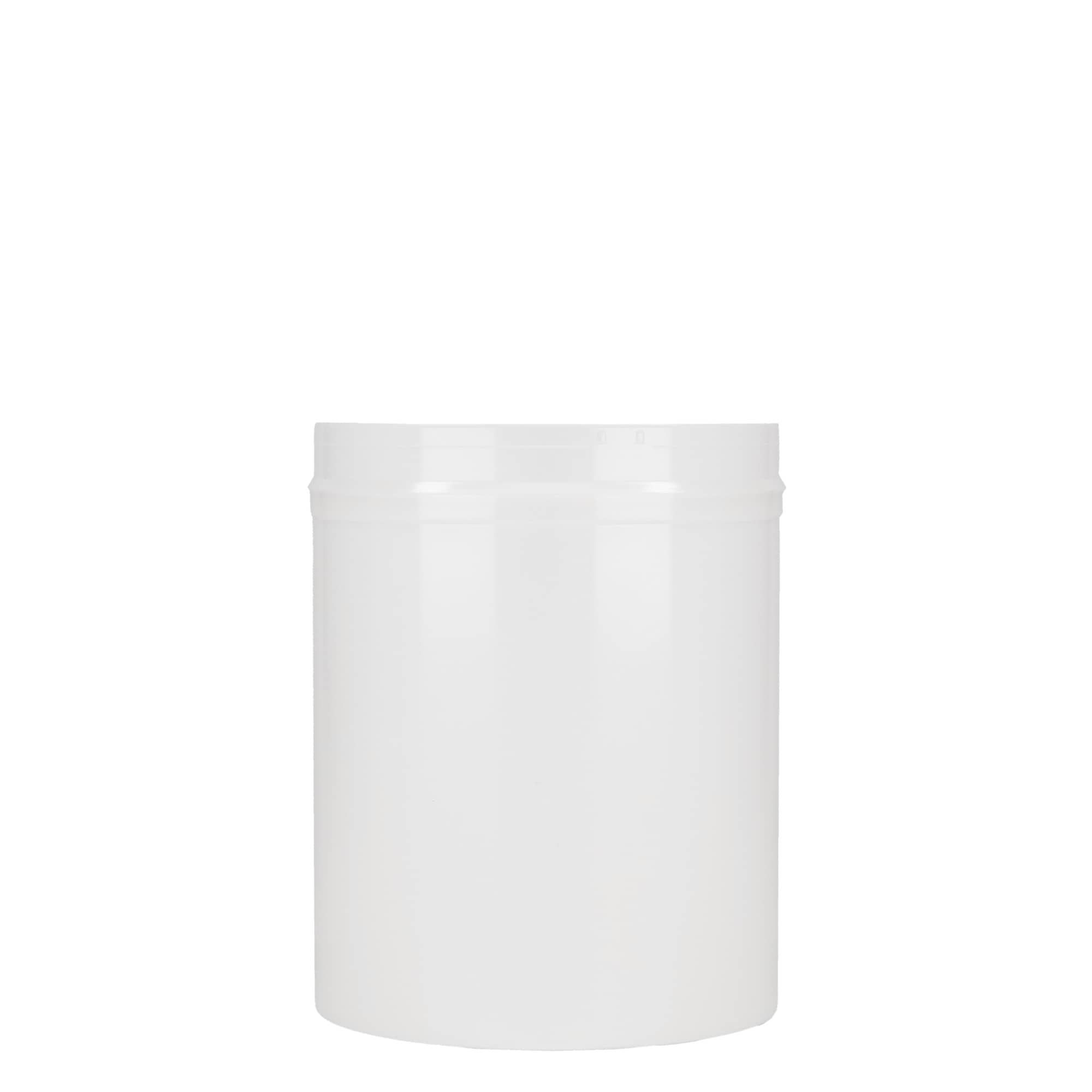 1.240 ml Dispenserflasche 'Securibox', PP-Kunststoff, weiß, Mündung: Schraubverschluss