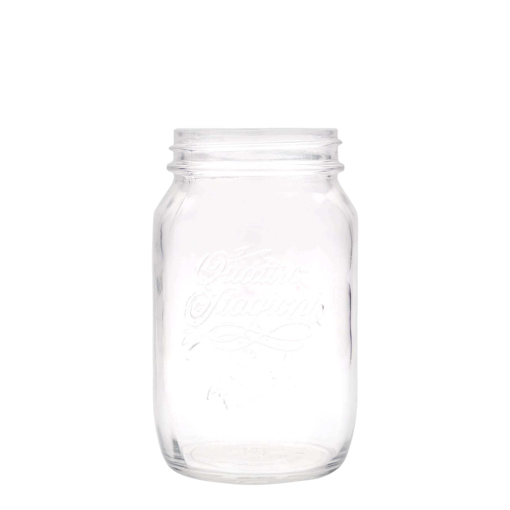 1.000 ml Glas 'Quattro Stagioni', Mündung: Schraubverschluss