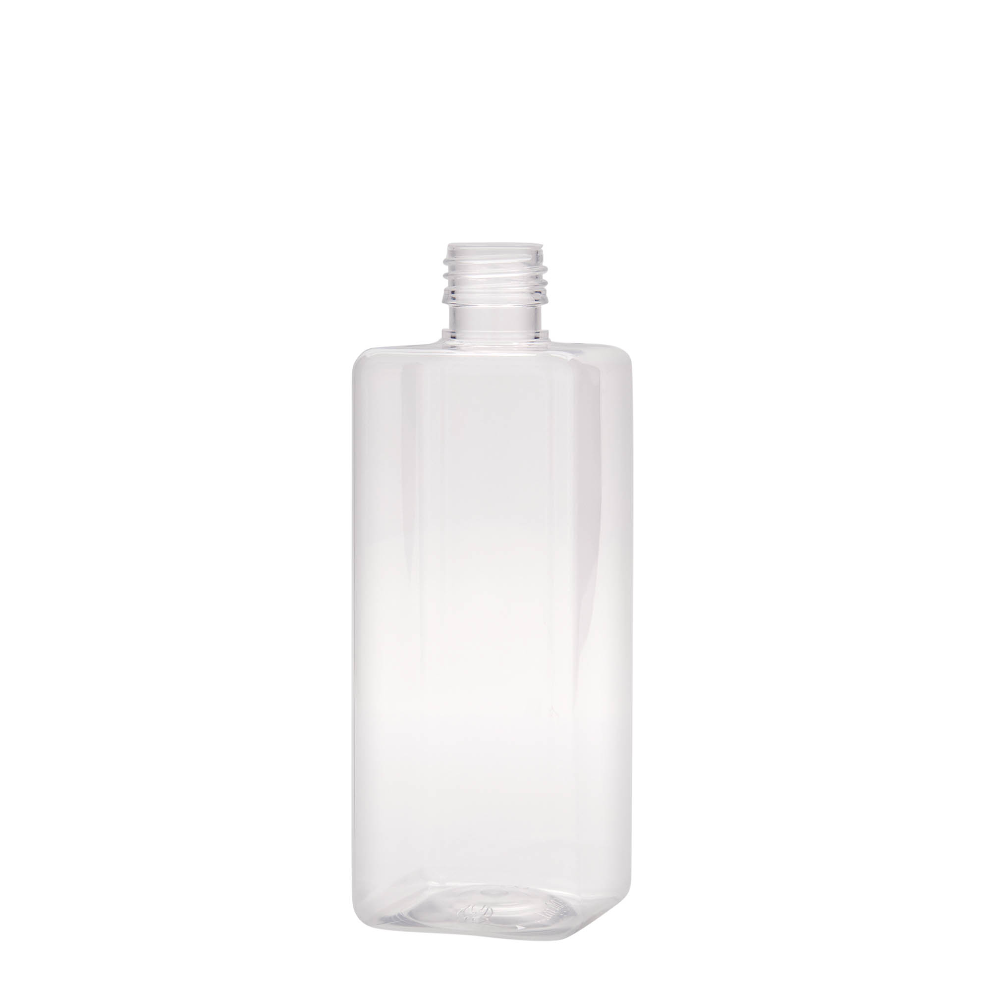 500 ml PET-Flasche 'Karl', quadratisch, Kunststoff, Mündung: PP 28 500 ml PET-Flasche 'Karl', quadratisch, Kunststoff, Mündung: PP 28