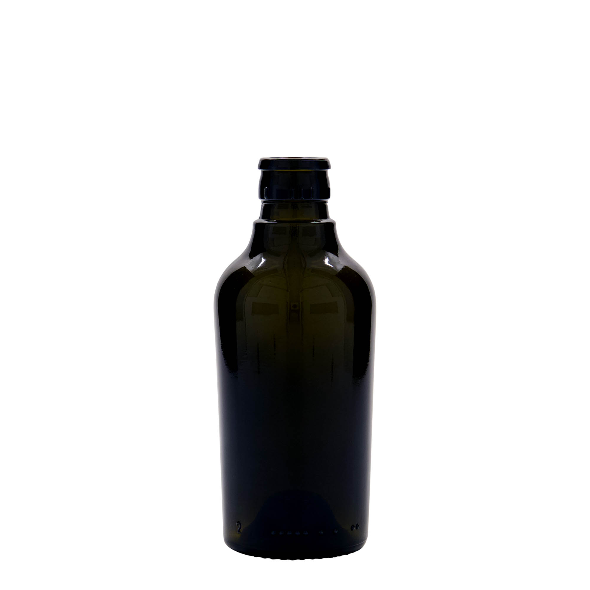 250 ml Essig-/Ölflasche 'Oleum', Glas, antikgrün, Mündung: DOP 250 ml Essig-/Ölflasche 'Oleum', Glas, antikgrün, Mündung: DOP
