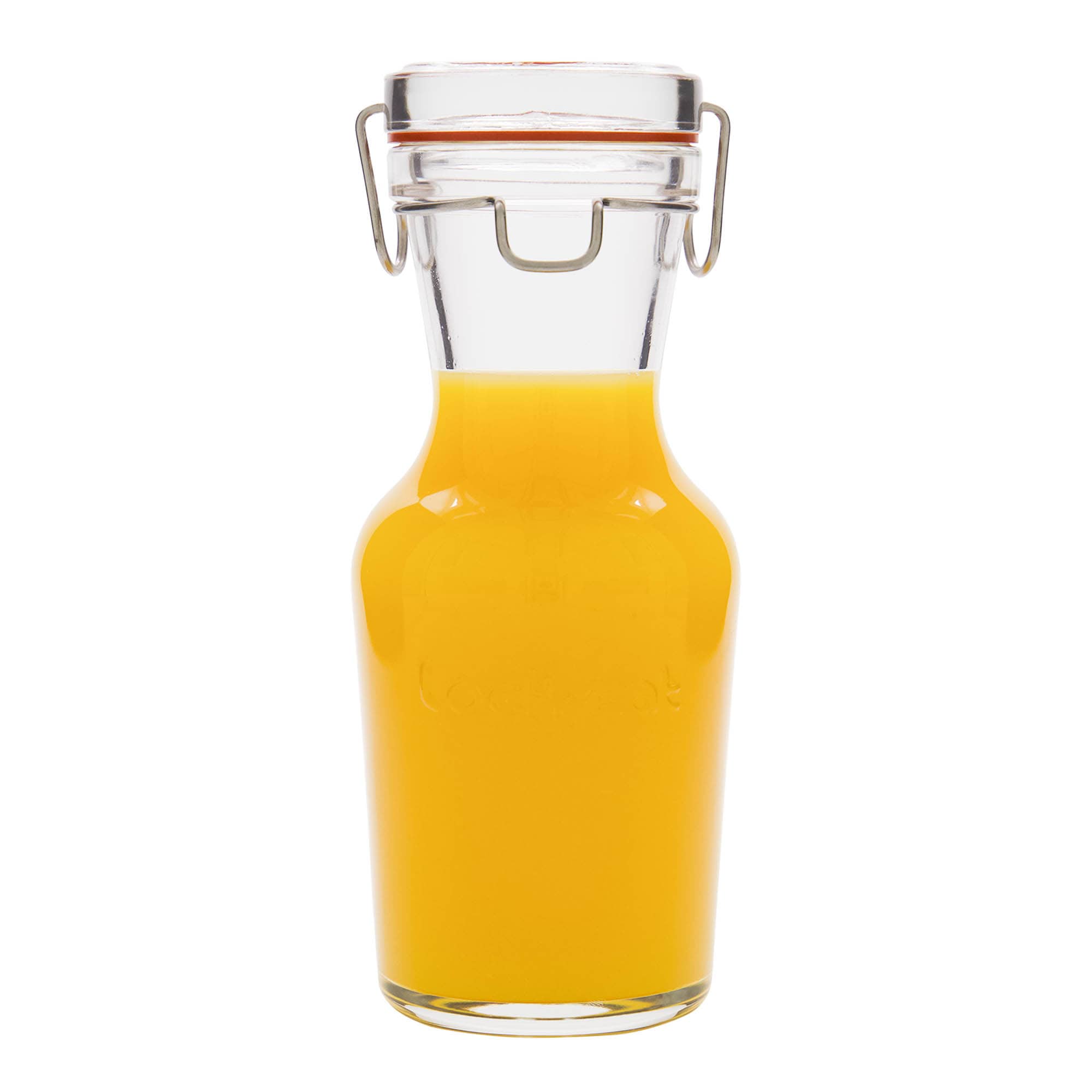 500 ml Glaskaraffe „Lock-Eat“, Mündung: Drahtbügelverschluss