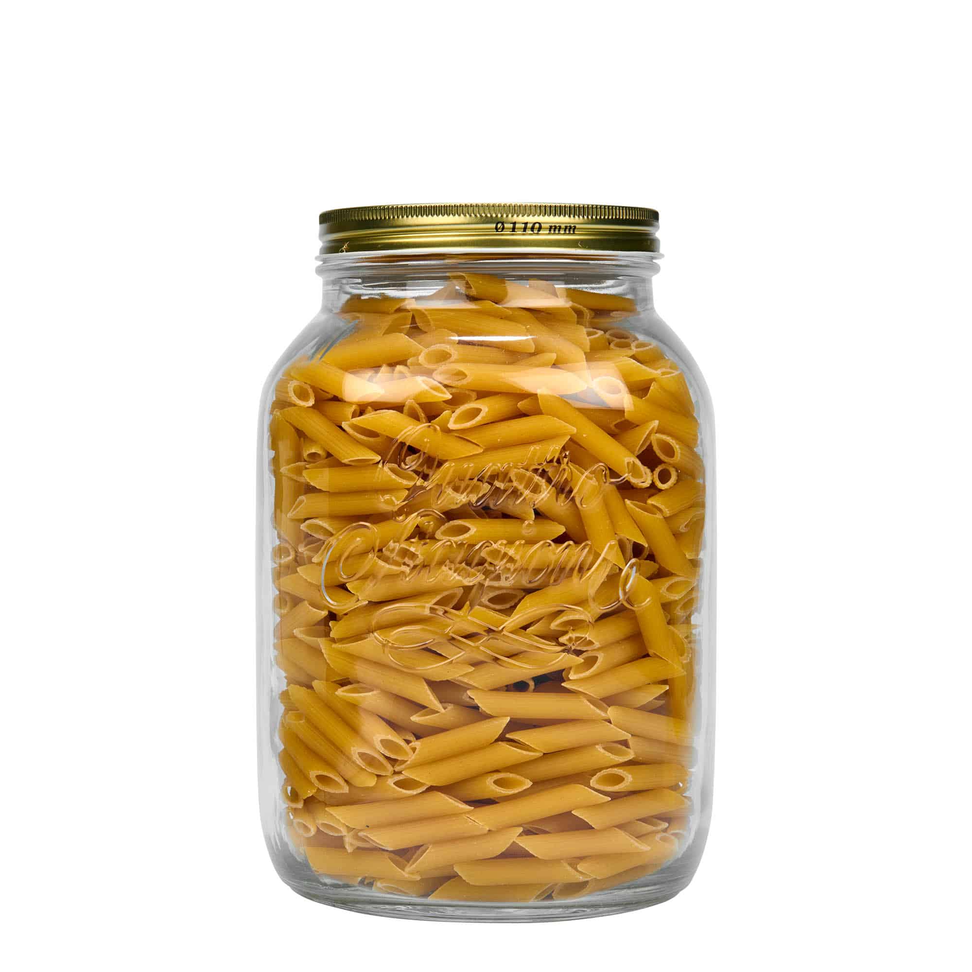 3.000 ml Glas „Quattro Stagioni“, Mündung: Schraubverschluss
