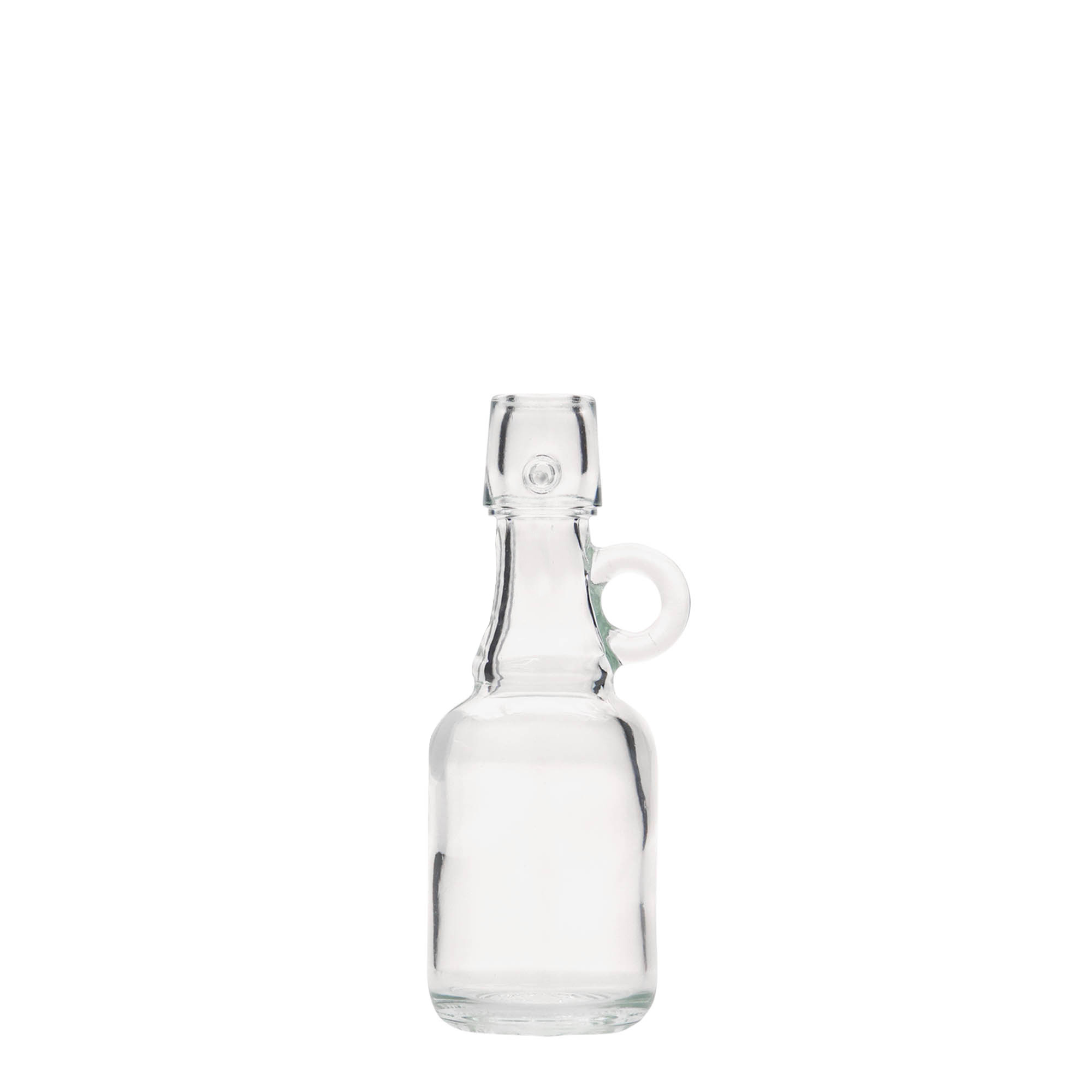 40 ml Glasflasche „Santos“, Mündung: Bügelverschluss