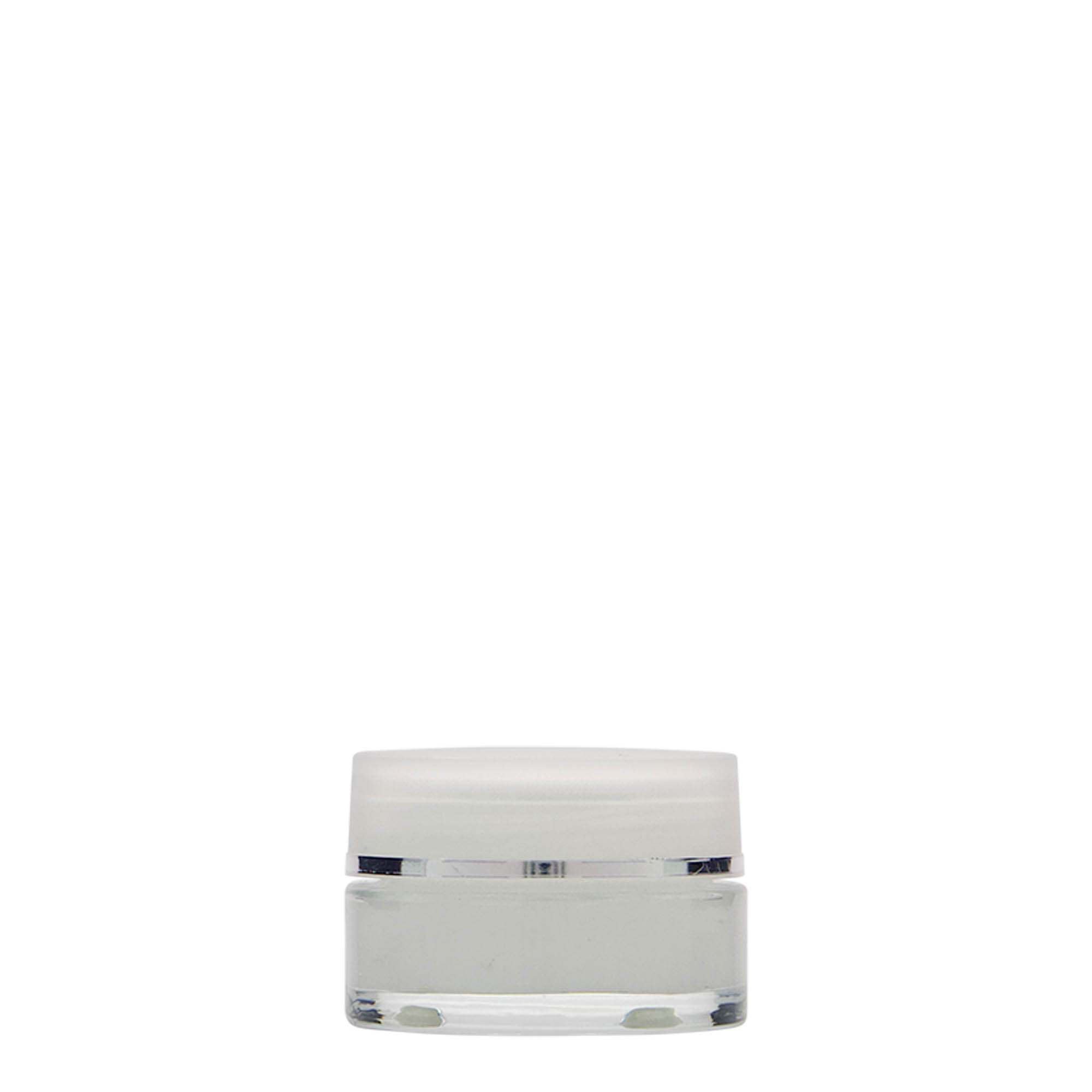 15 ml Tiegel 'Clear Edition', Glas, Mündung: Schraubverschluss 15 ml Tiegel 'Clear Edition', Glas, Mündung: Schraubverschluss