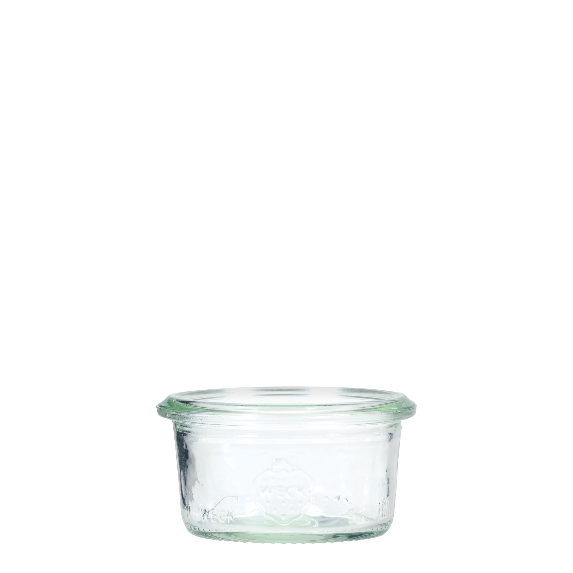 50 ml WECK-Sturzglas, Mündung: Rundrand 50 ml WECK-Sturzglas, Mündung: Rundrand
