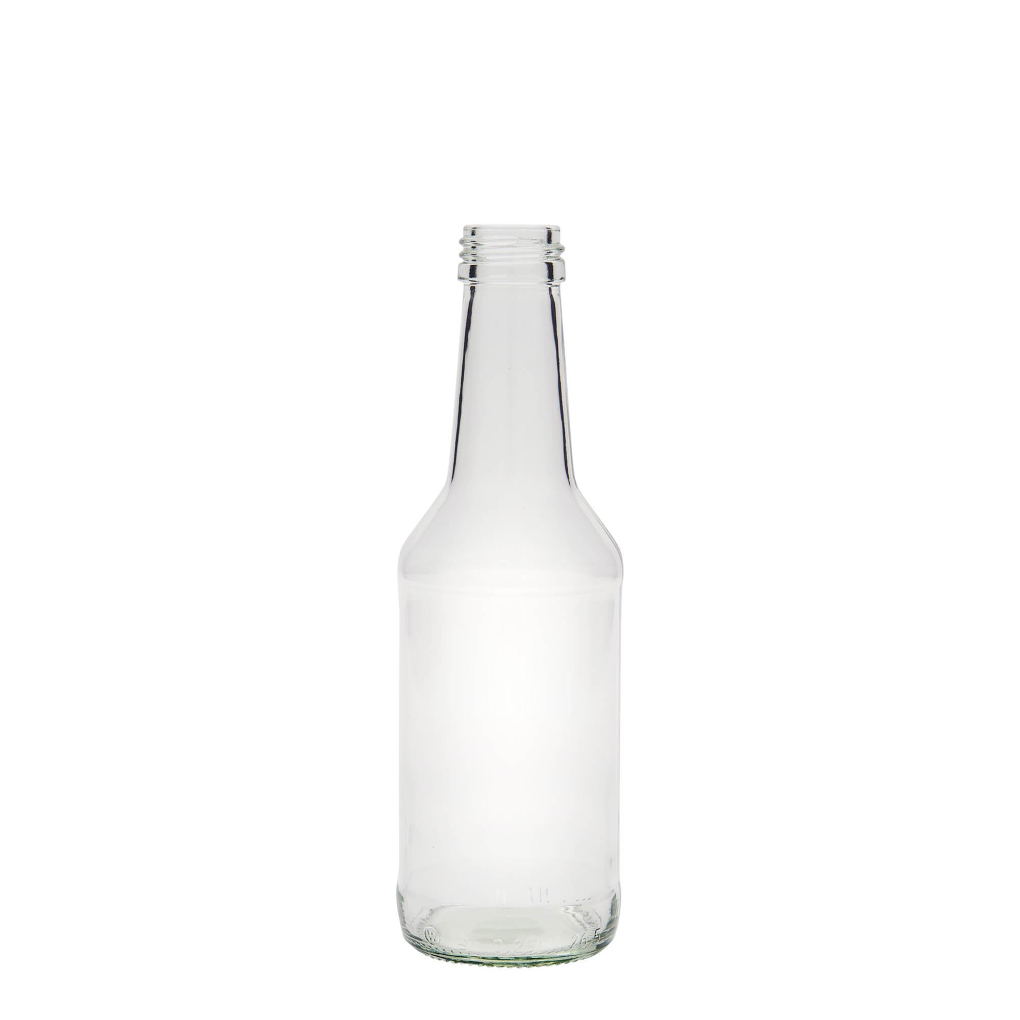 250 ml Glasflasche 'Nils', Mündung: PP 28 250 ml Glasflasche 'Nils', Mündung: PP 28