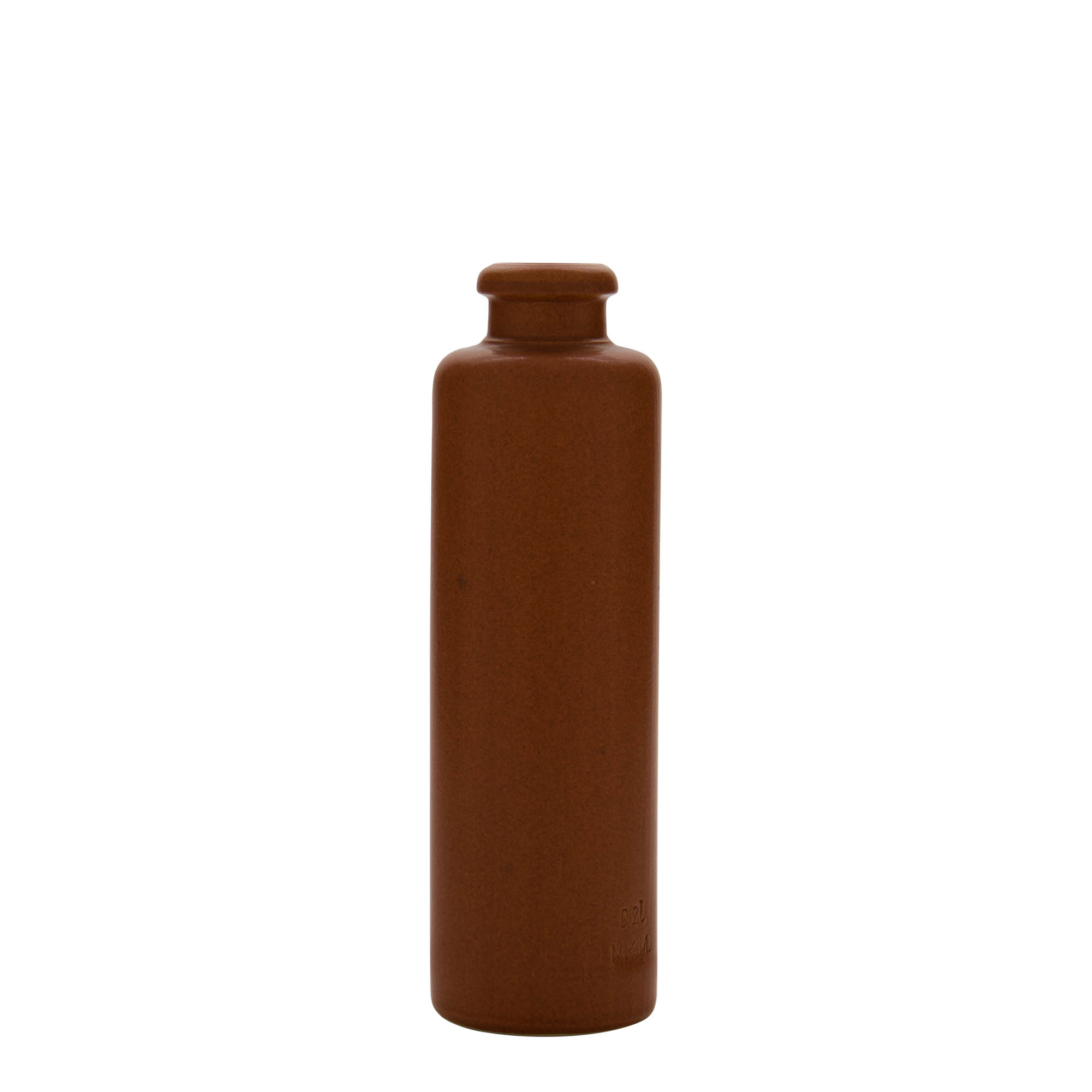 200 ml Tonkrug, Steinzeug, rot-braun, Mündung: Kork 200 ml Tonkrug, Steinzeug, rot-braun, Mündung: Kork