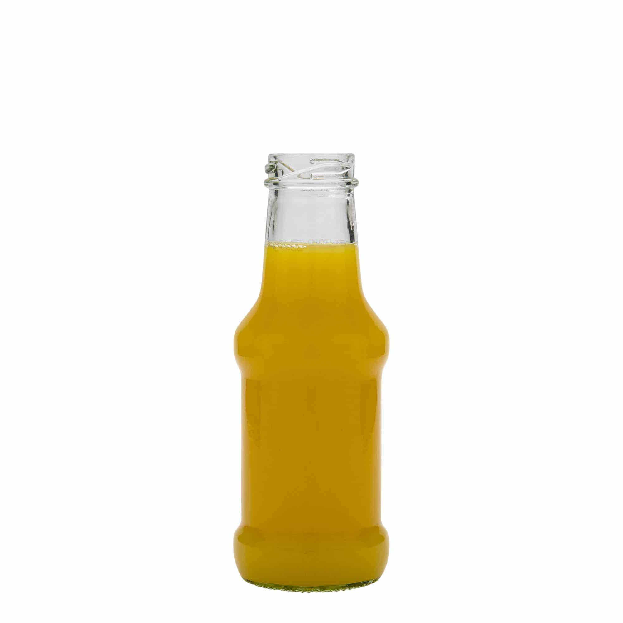 250 ml Soßenflasche, Glas, Mündung: Twist-Off (TO 38)