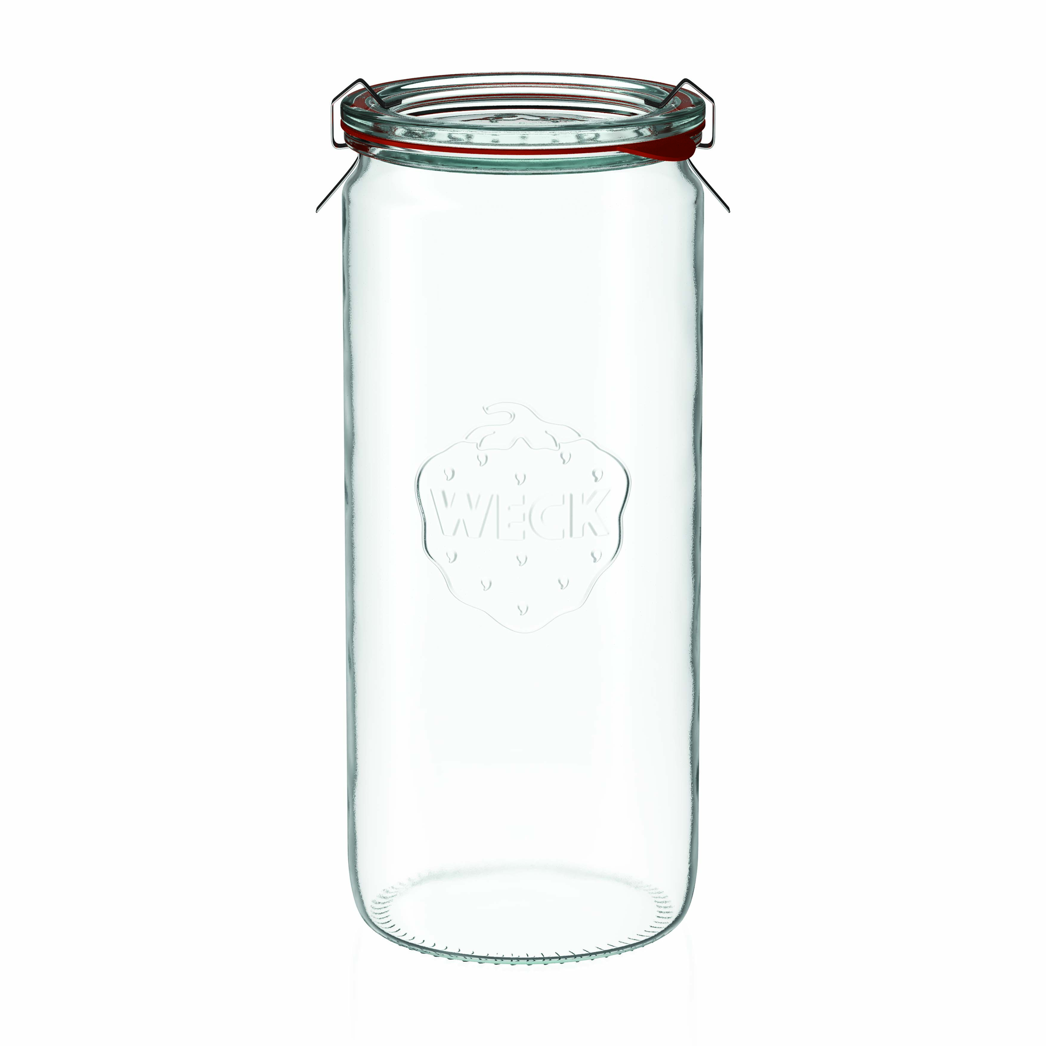 1.040 ml WECK-Zylinderglas, Mündung: Rundrand