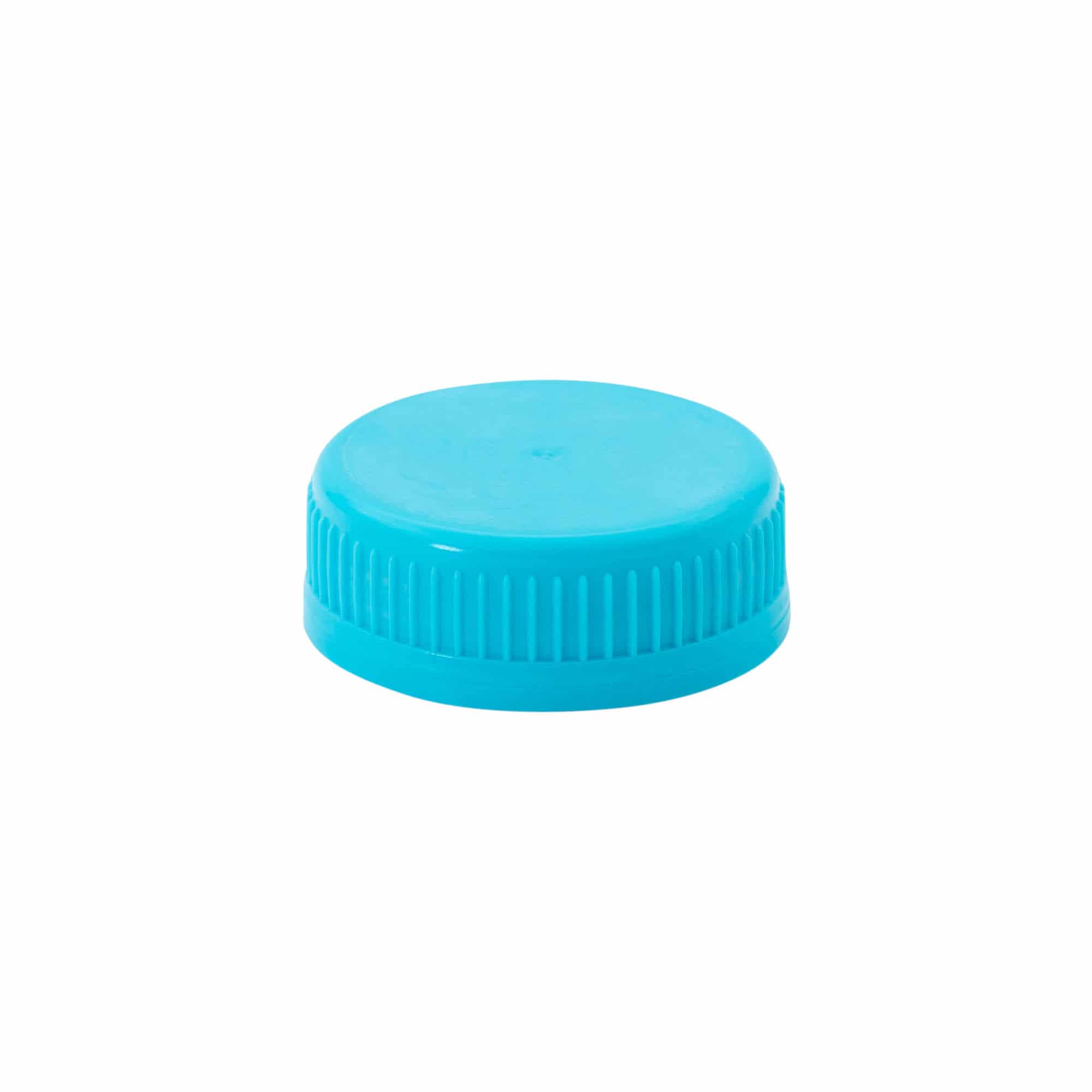 Schraubverschluss 40mm, PE-Kunststoff, hellblau » Material: PE, Qualitätsscore: Good, Farbe: Blau