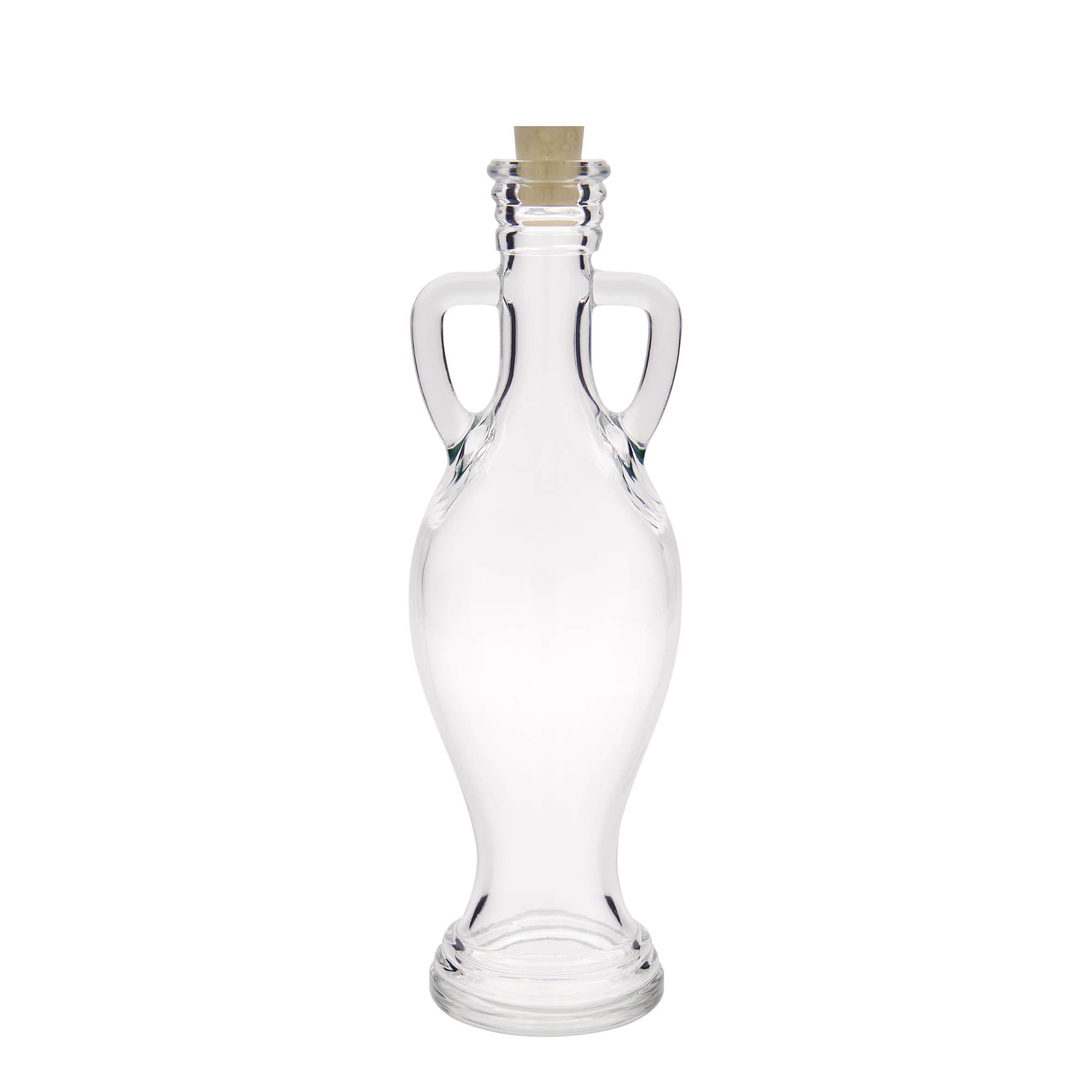 500 ml Glasflasche 'Amphore', Mündung: Kork