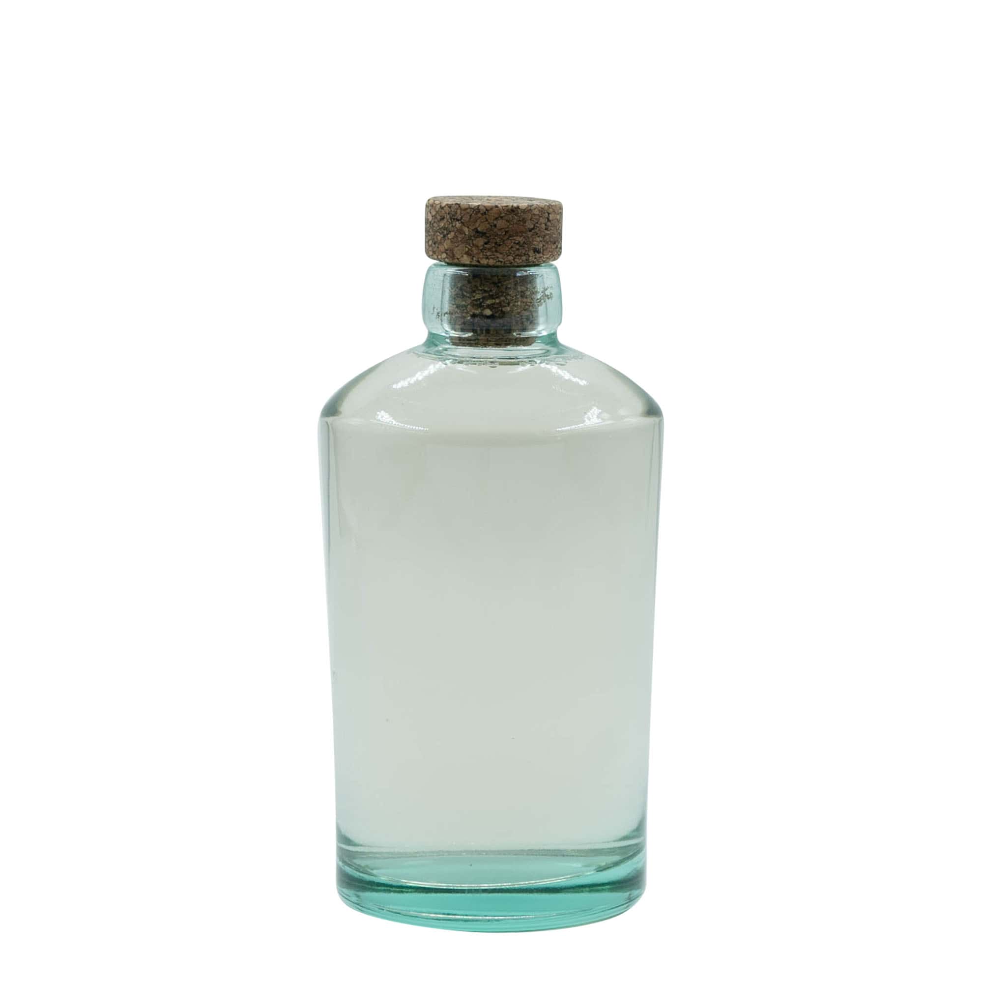 500 ml Glasflasche „Barrel“, Mündung: Kork