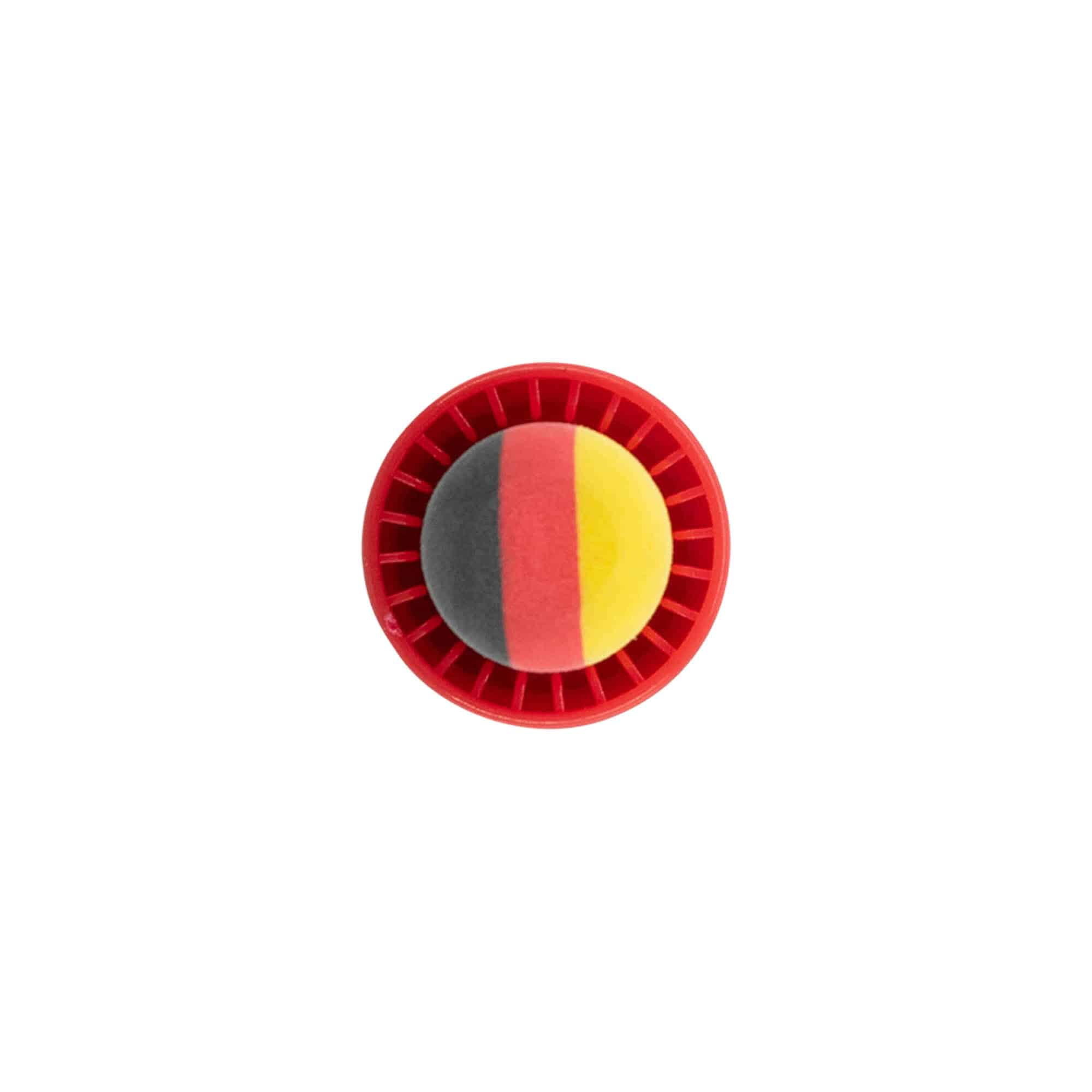Griffkorken 19 mm 'Deutschland', Kunststoff, mehrfarbig, für Mündung: Kork Griffkorken 19 mm 'Deutschland', Kunststoff, mehrfarbig, für Mündung: Kork