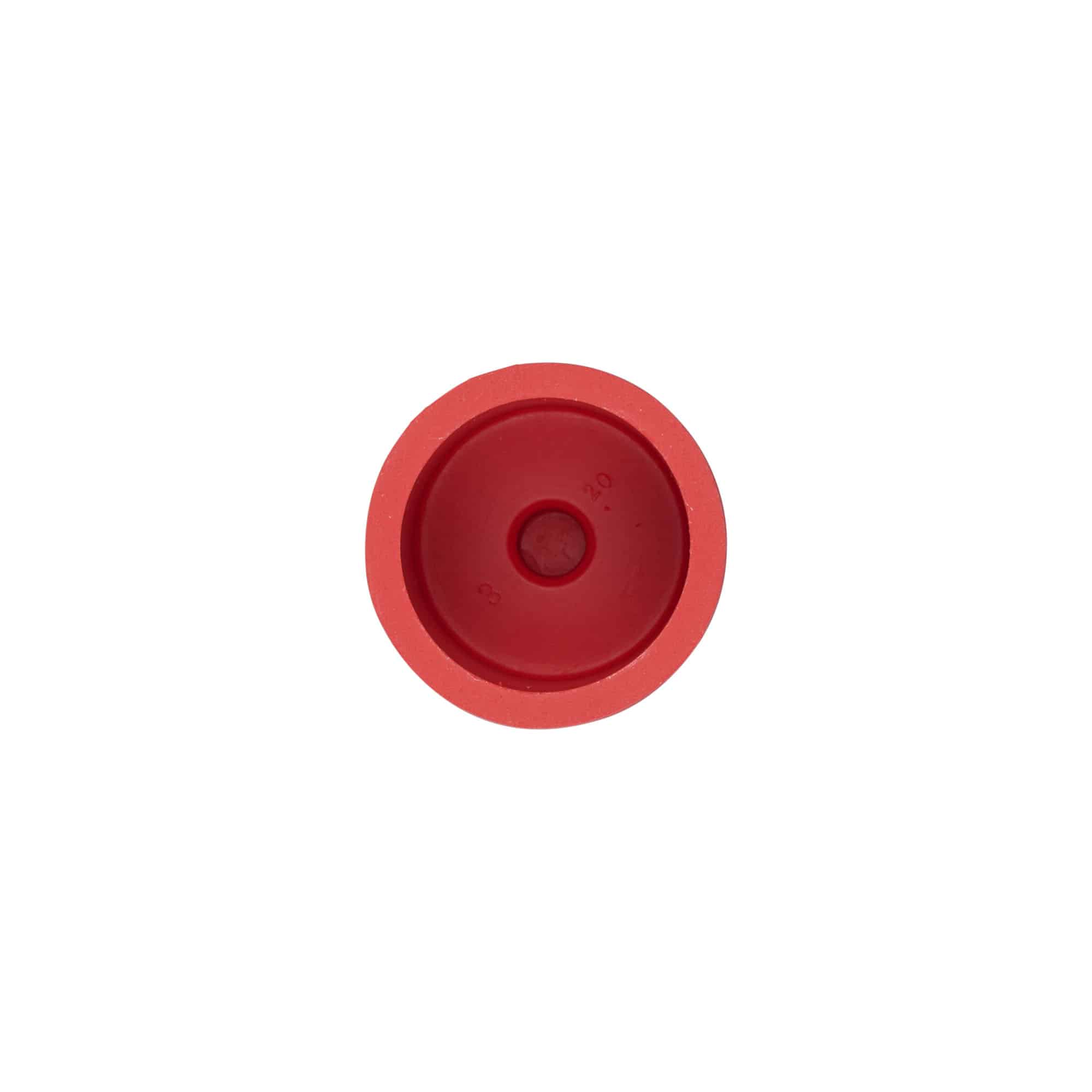 Mostkappe Typ 3, Gummi, rot