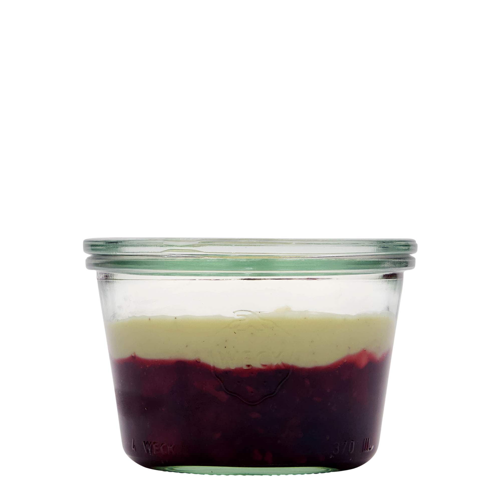 370 ml WECK-Sturzglas, Mündung: Rundrand