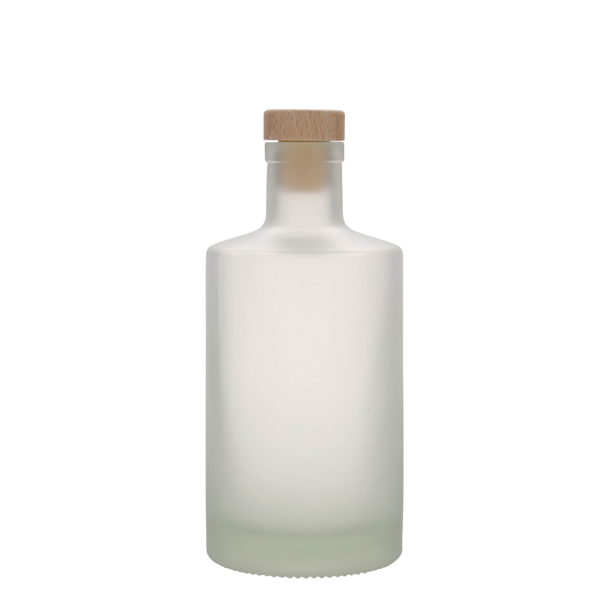 500 ml Glasflasche „Caroline“, geeist, Mündung: Kork