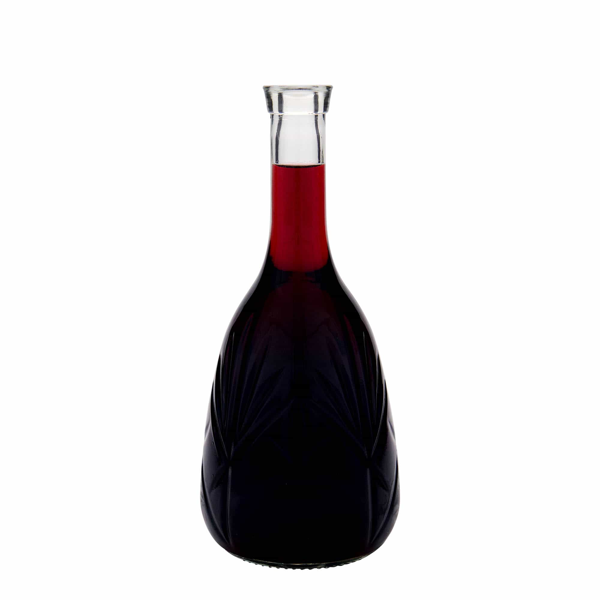 1.000 ml Glasflasche „Reliefa“, Mündung: Kork
