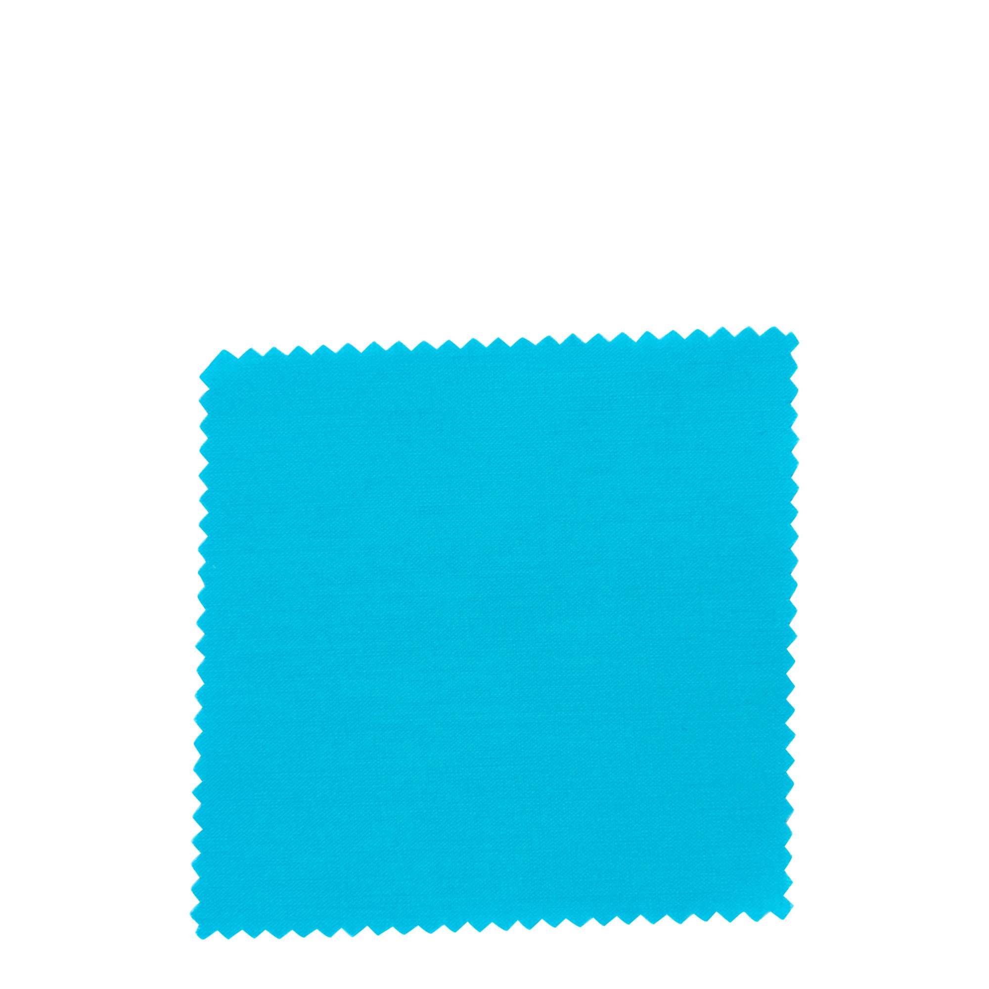 Stoffdeckchen 12x12, quadratisch, Textil, petrol, Mündung: TO38-TO53