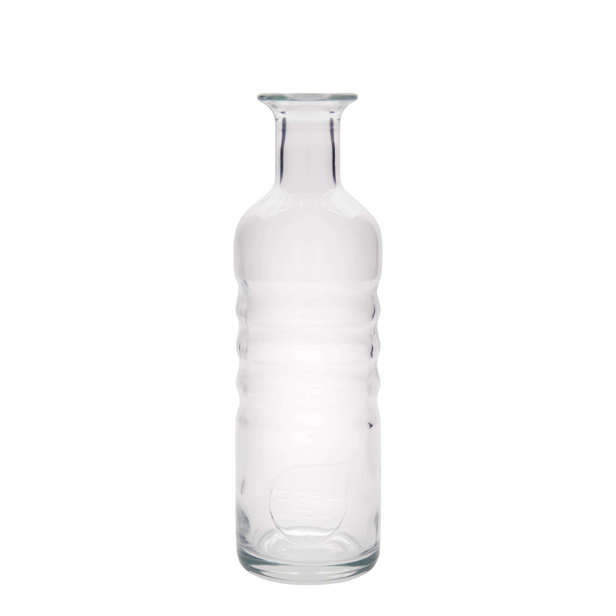 750 ml Glasflasche „Optima Acqua“, Mündung: Kork