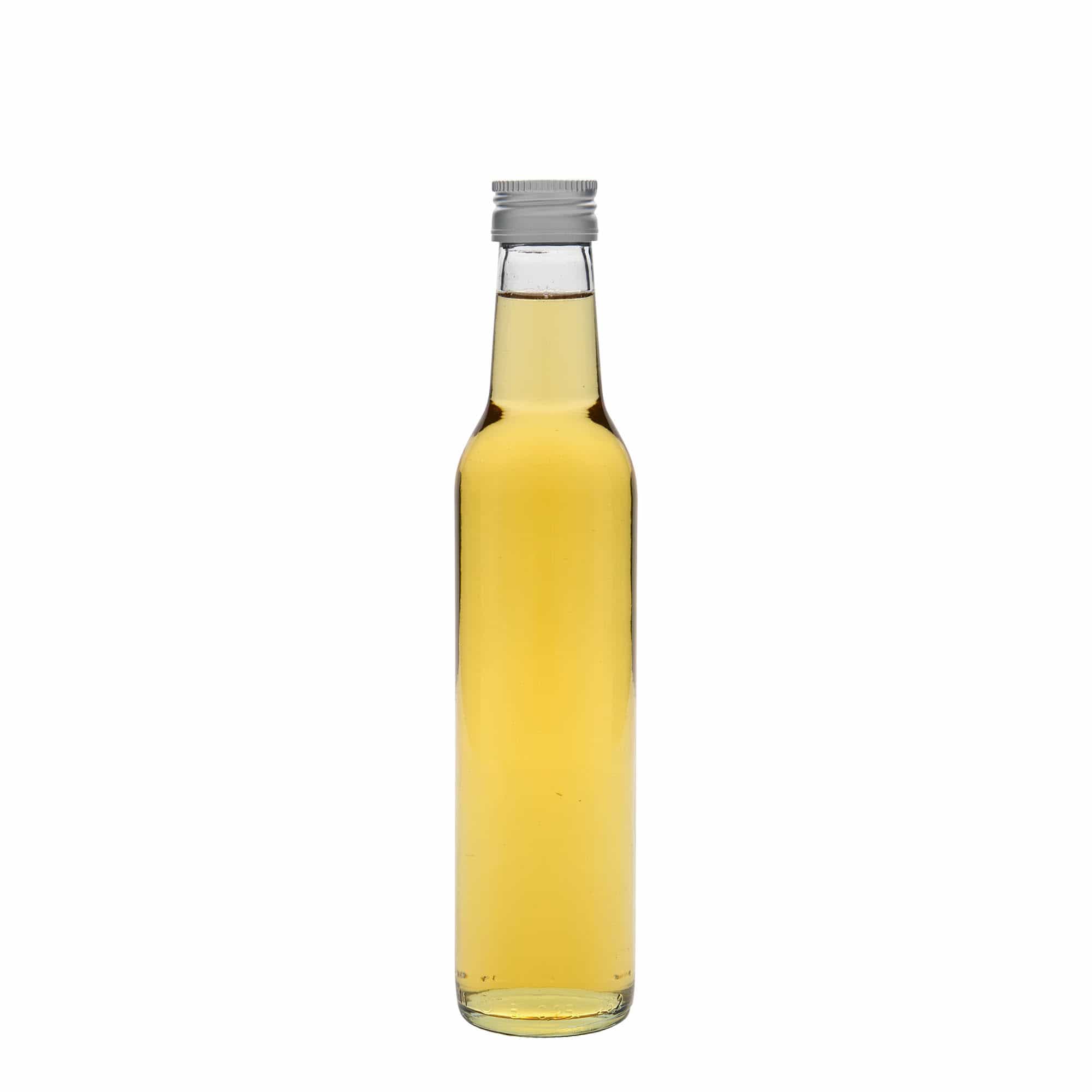 250 ml Glasflasche „Cilindrica“, Mündung: PP 28