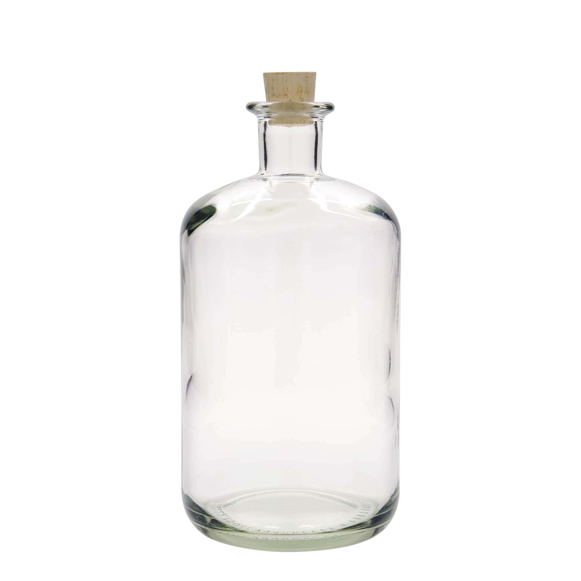 1.500 ml Glasflasche Apotheker, Mündung: Kork