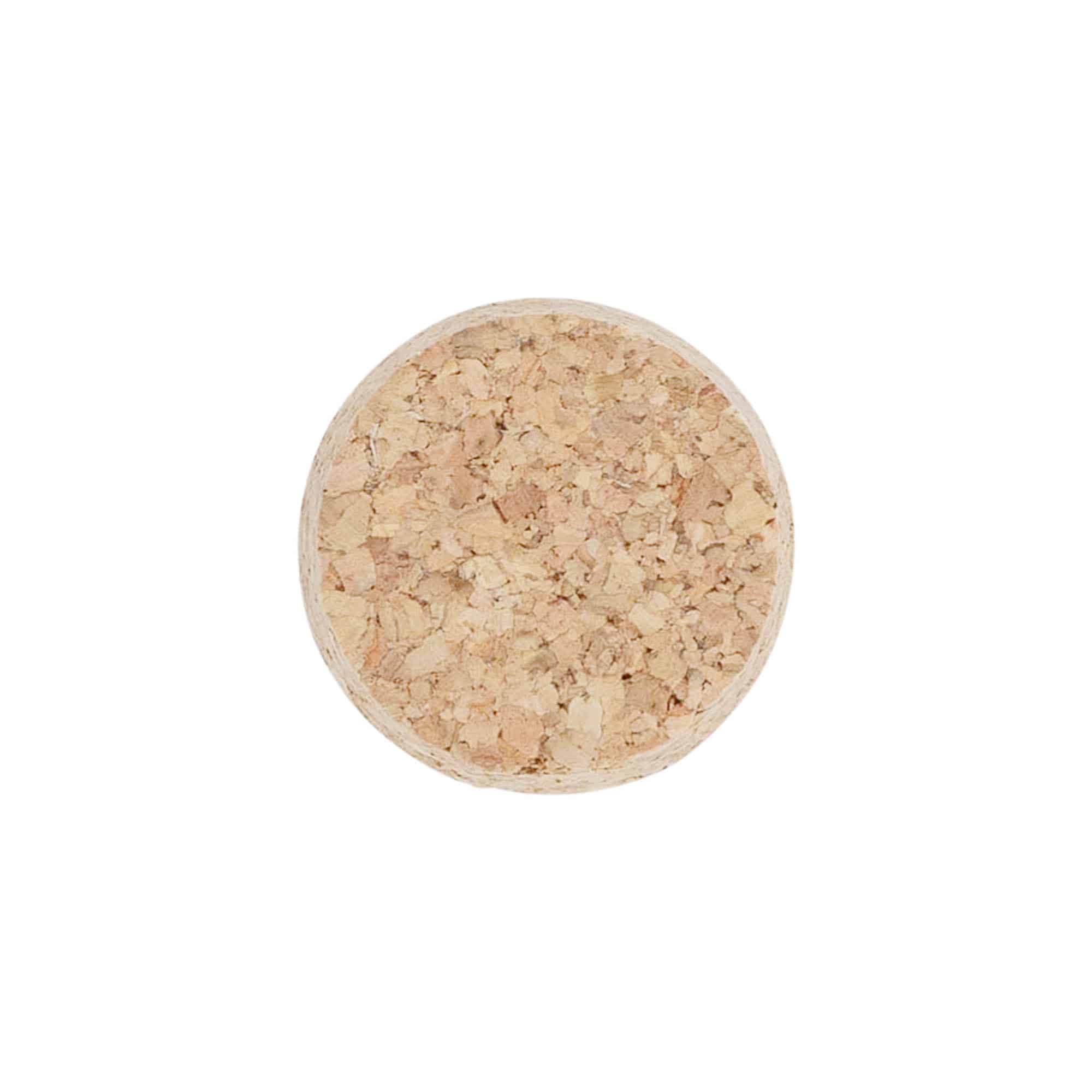 Spitzkorken 38-42 x 27, Presskork, beige, für Mündung: Kork