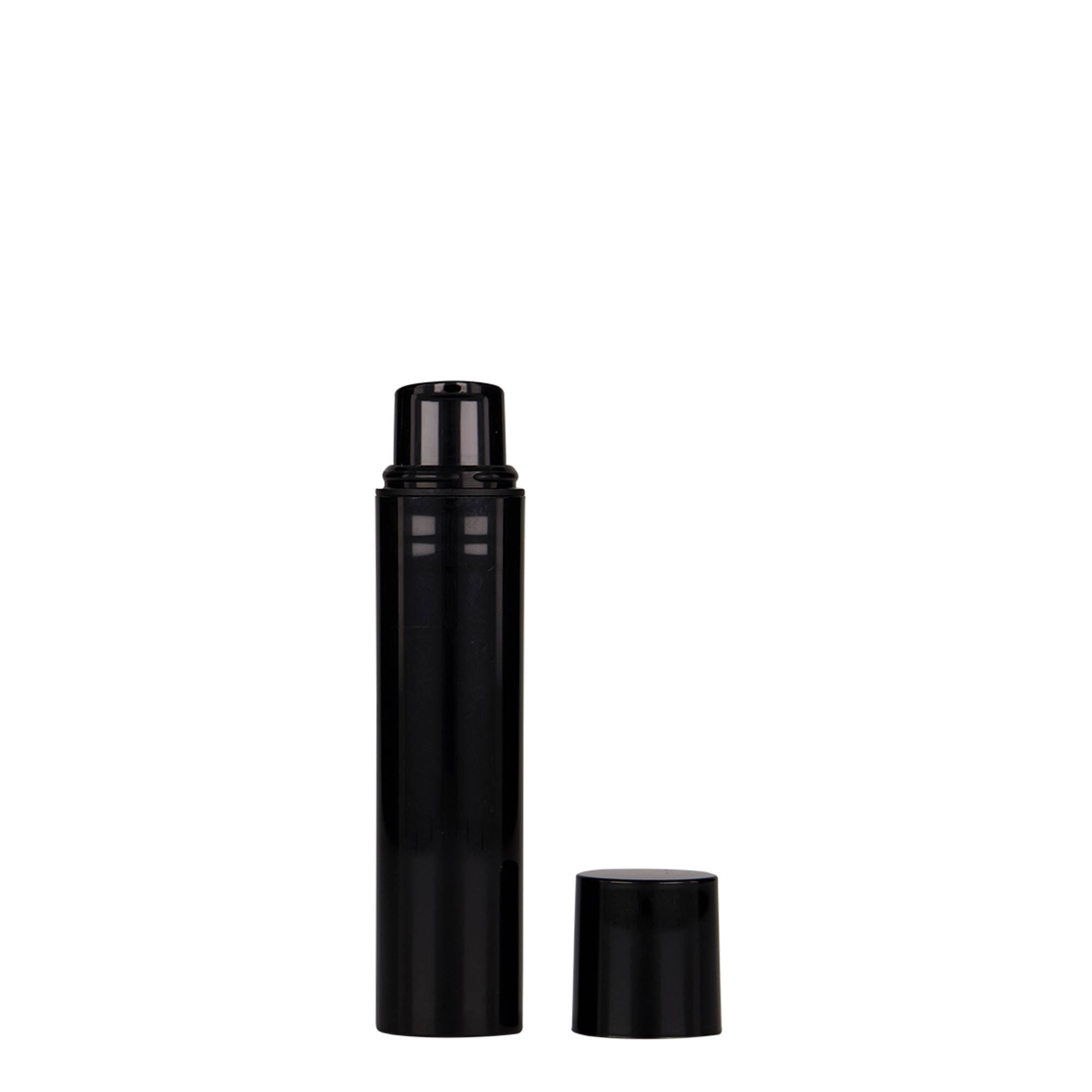 15 ml Airless Dispenser 'Nano', PP-Kunststoff, schwarz 15 ml Airless Dispenser 'Nano', PP-Kunststoff, schwarz