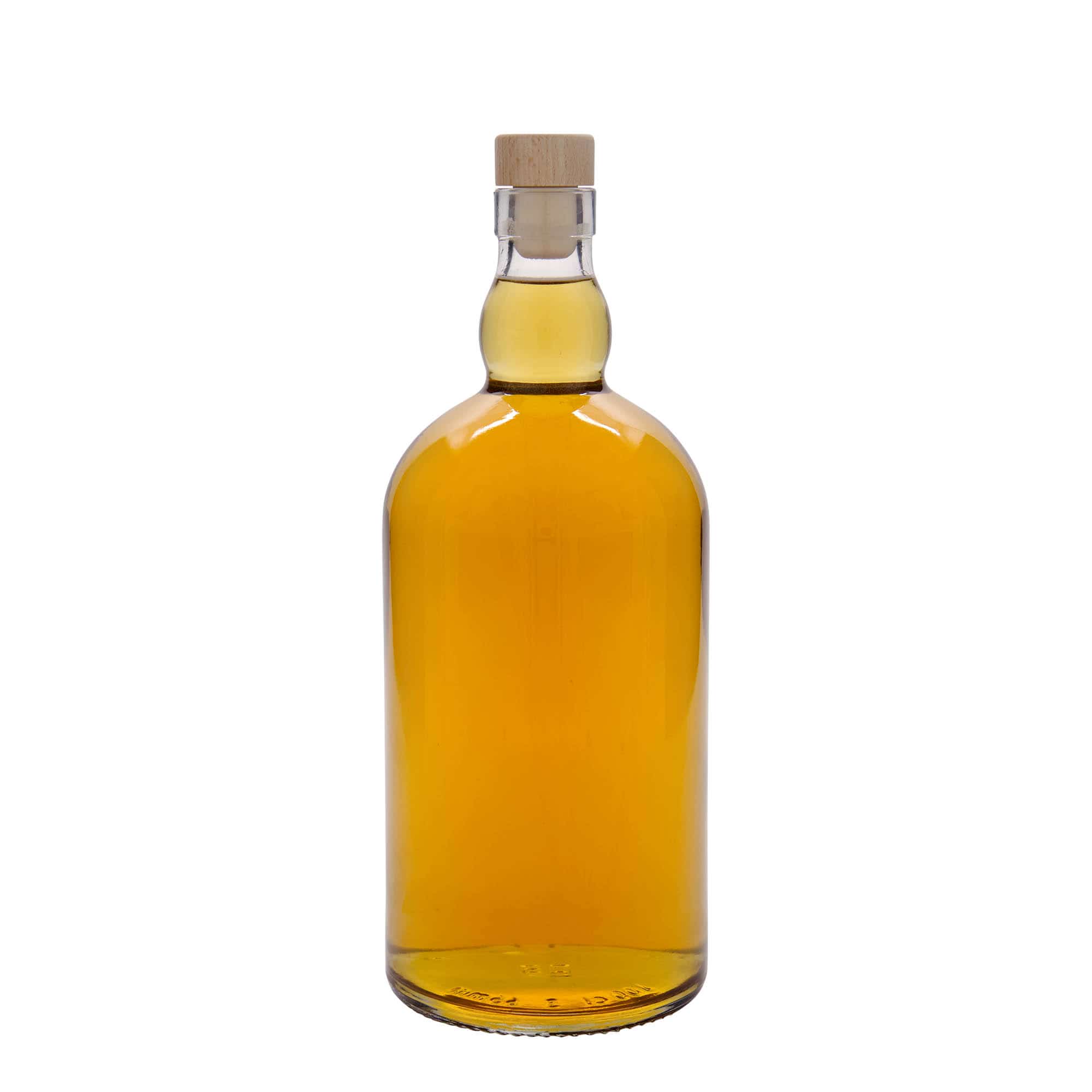 1000 ml Glasflasche 'Aberdeen', Mündung: Kork