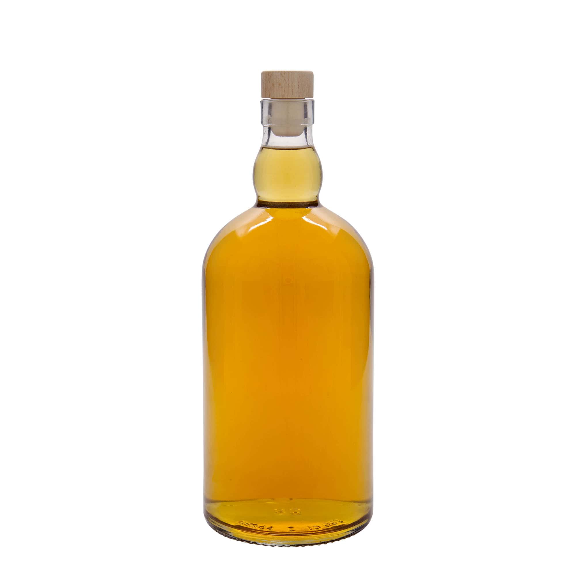 1000 ml Glasflasche 'Aberdeen', Mündung: Kork