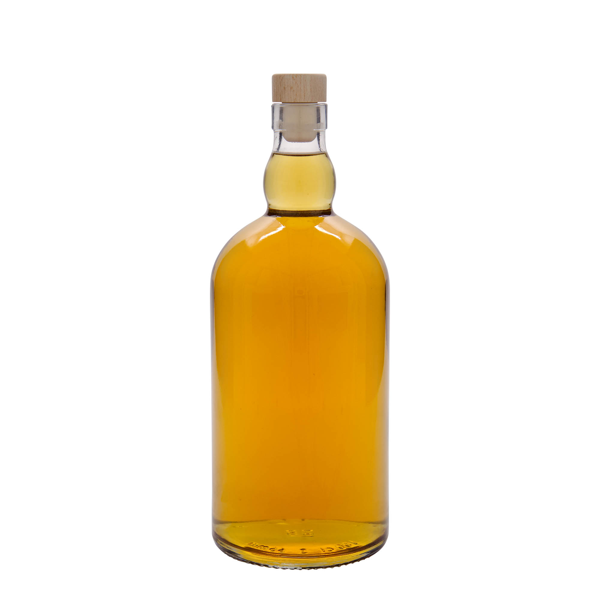 1000 ml Glasflasche 'Aberdeen', Mündung: Kork 1000 ml Glasflasche 'Aberdeen', Mündung: Kork