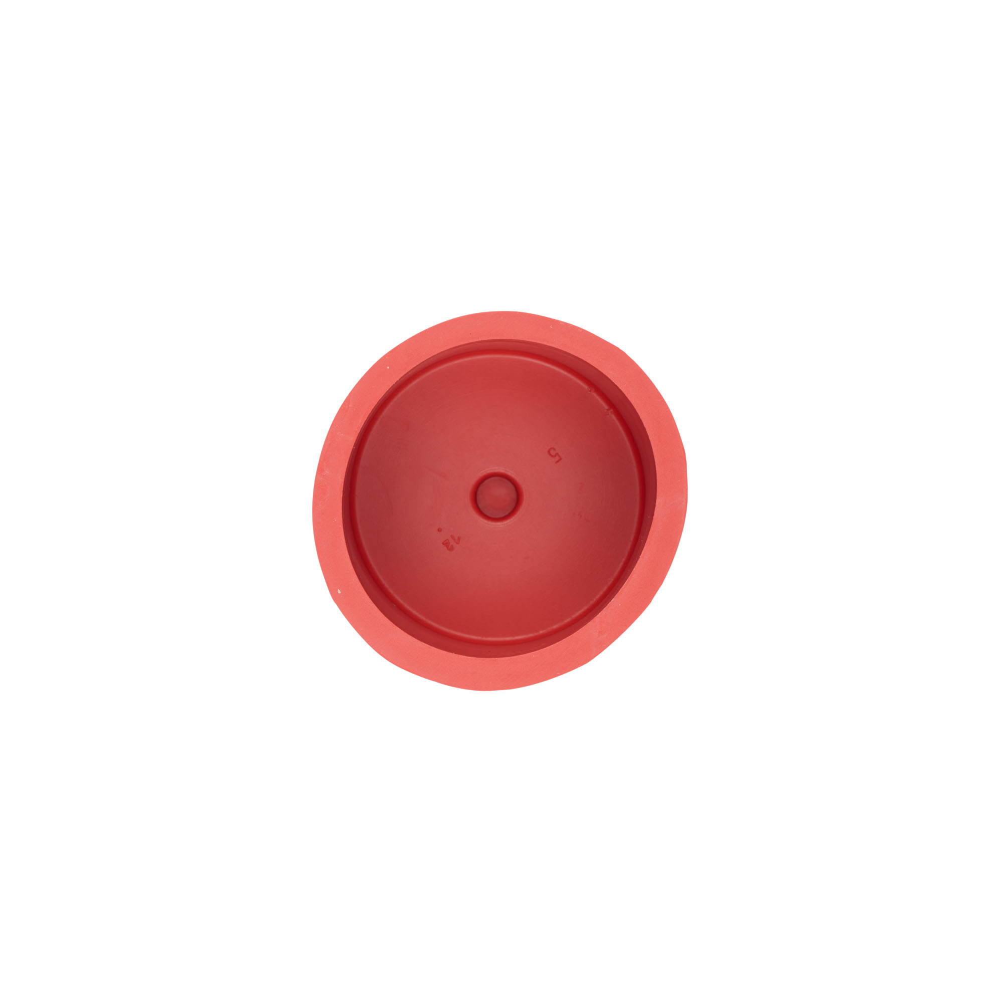Mostkappe Typ 5, Gummi, rot Mostkappe Typ 5, Gummi, rot
