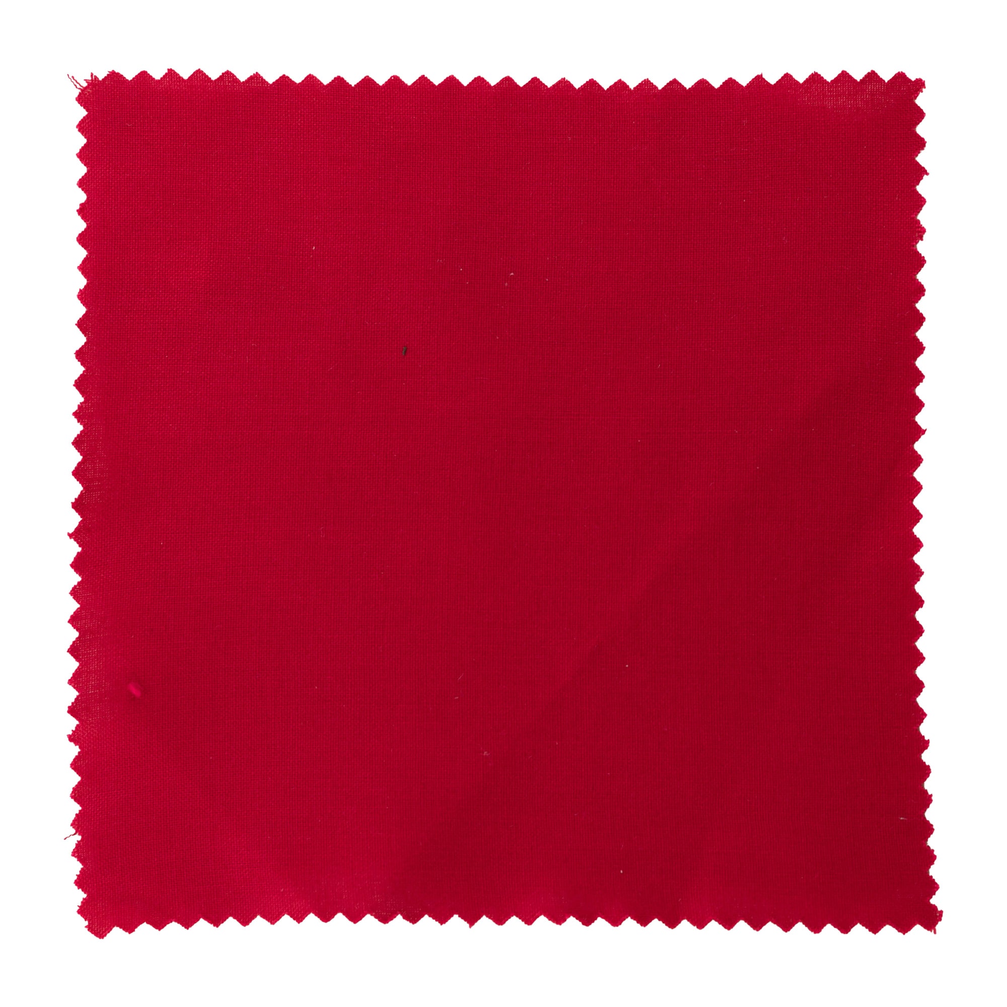 Stoffdeckchen 15x15, quadratisch, Textil, rot, Mündung: TO58-TO82
