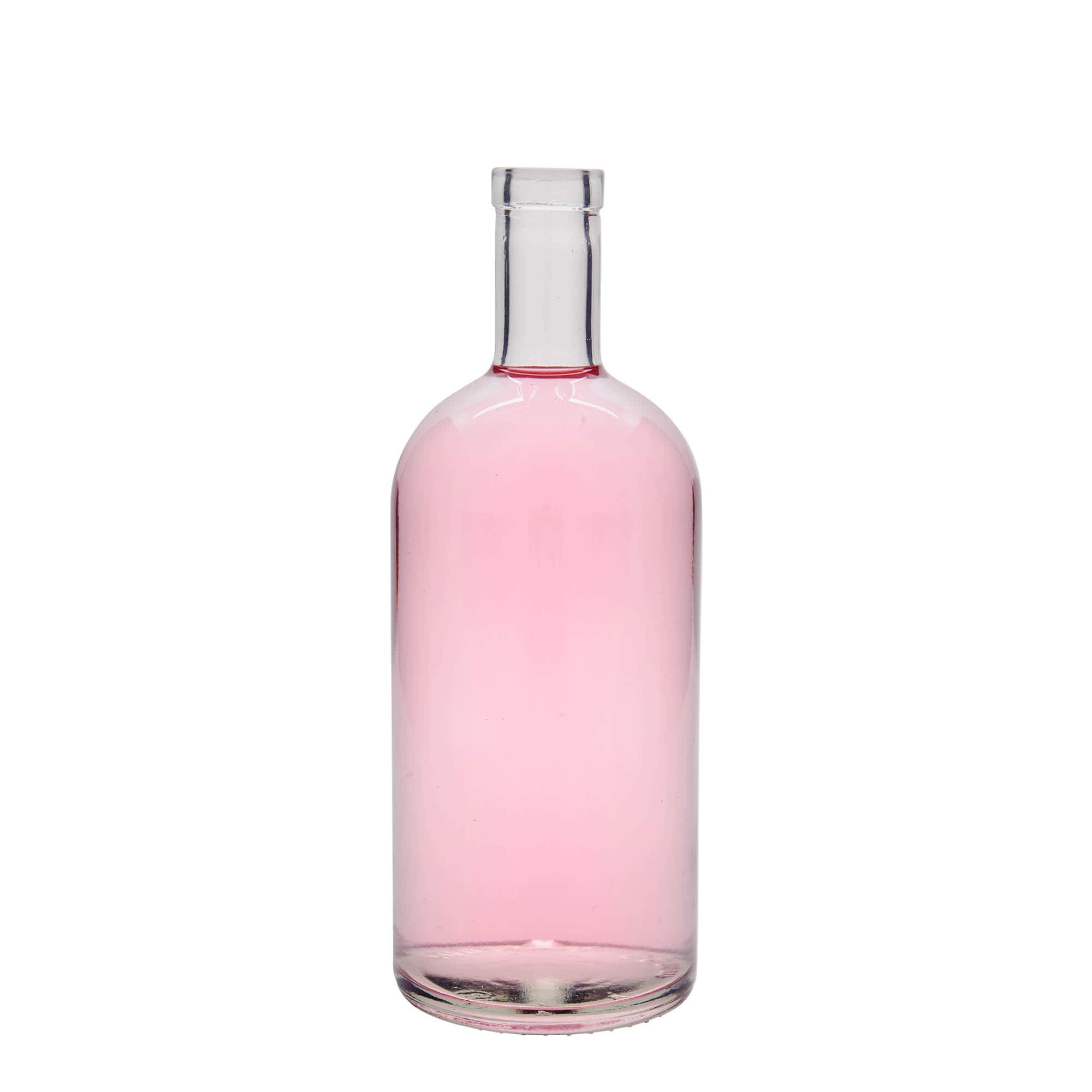 1000 ml Glasflasche 'Gerardino', Mündung: Kork 1000 ml Glasflasche 'Gerardino', Mündung: Kork