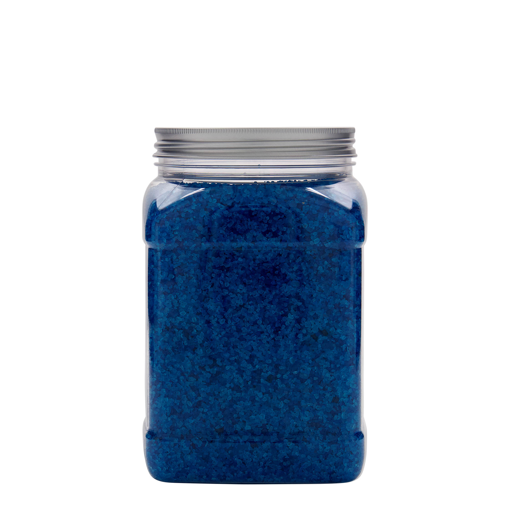 1.500 ml PET-Dose 'Dana', quadratisch, Kunststoff, Mündung: 100/400