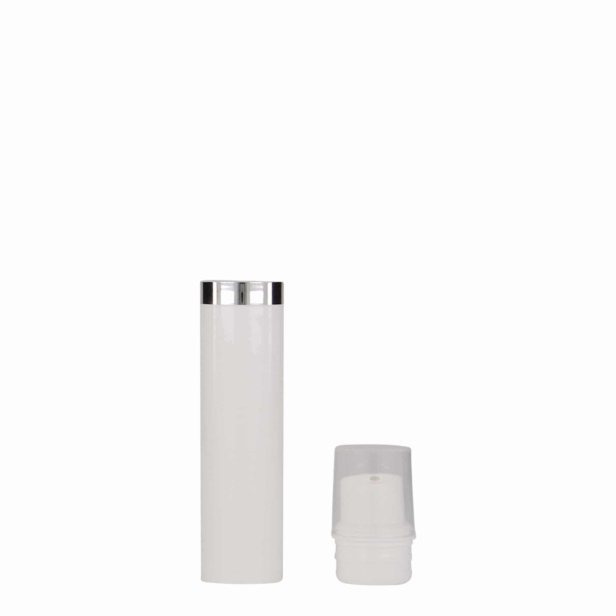 15 ml Airless Dispenser „Nano“, PP-Kunststoff, weiß