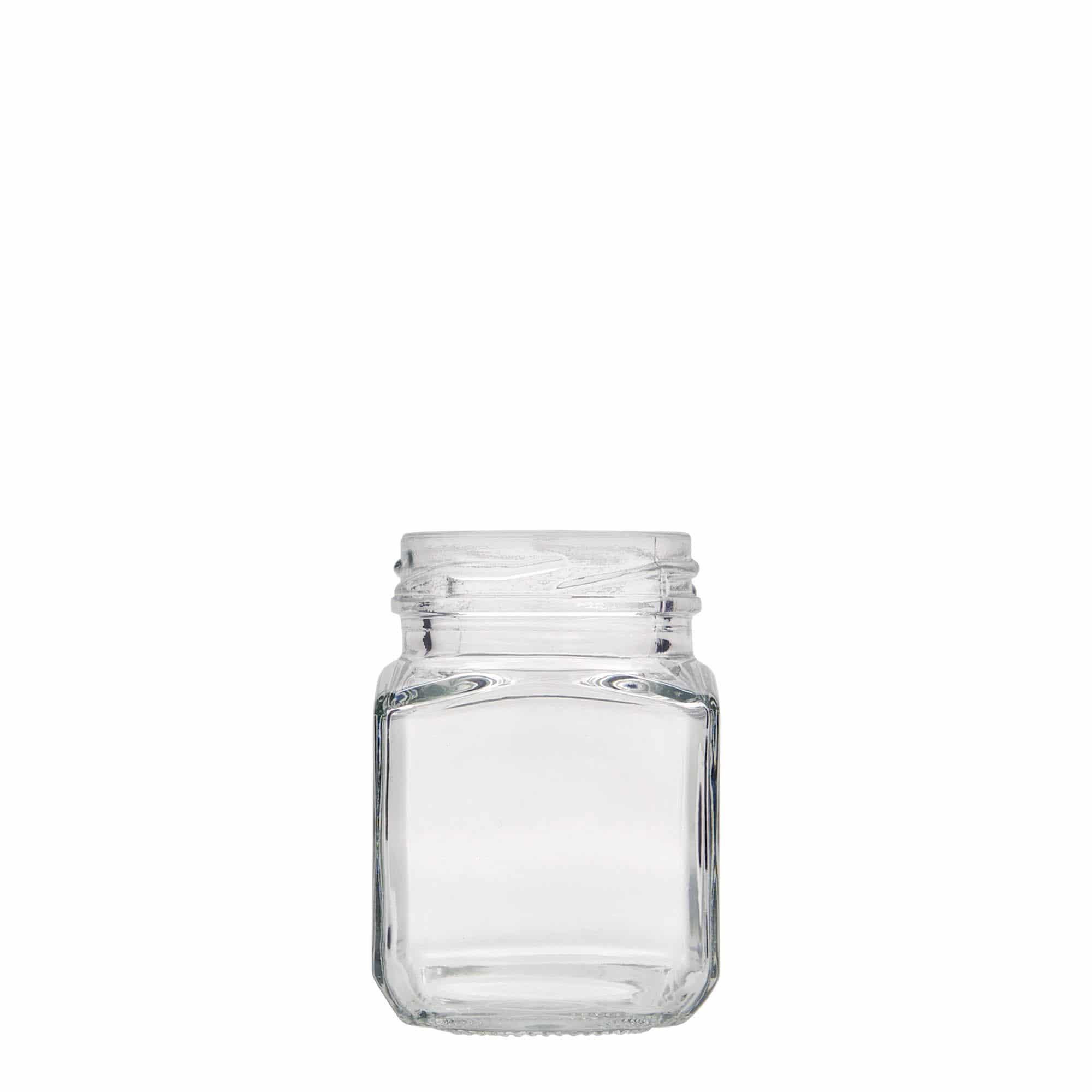106 ml Vierkantglas, Mündung: Twist-Off (TO 48)