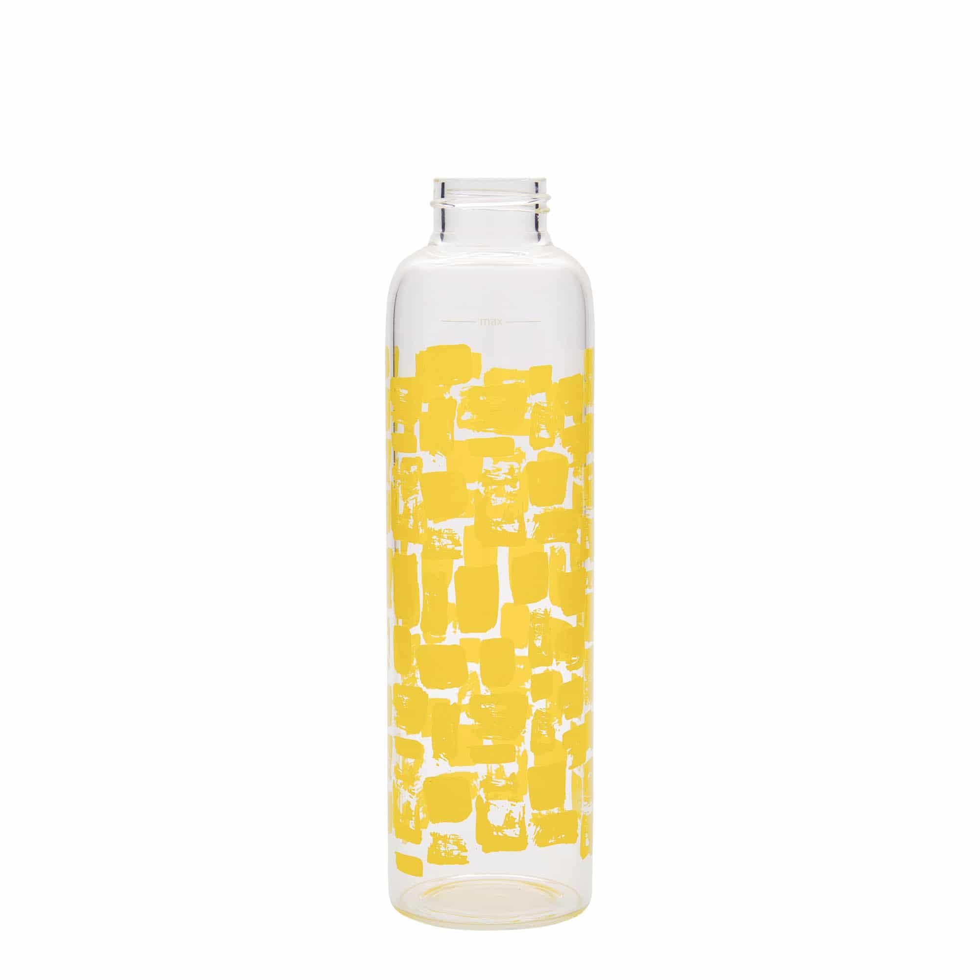 500 ml Trinkflasche 'Perseus - Gelbe Rechtecke', Mündung: Schraubverschluss 500 ml Trinkflasche 'Perseus - Gelbe Rechtecke', Mündung: Schraubverschluss