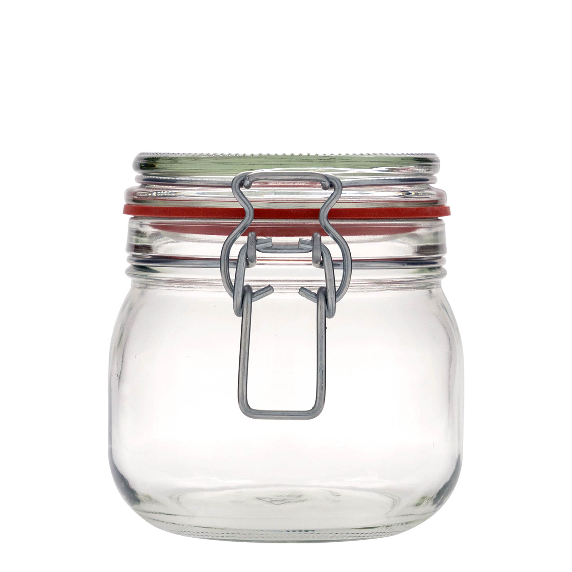 634 ml bauchiges Drahtbügelglas, Mündung: Drahtbügelverschluss 634 ml bauchiges Drahtbügelglas, Mündung: Drahtbügelverschluss
