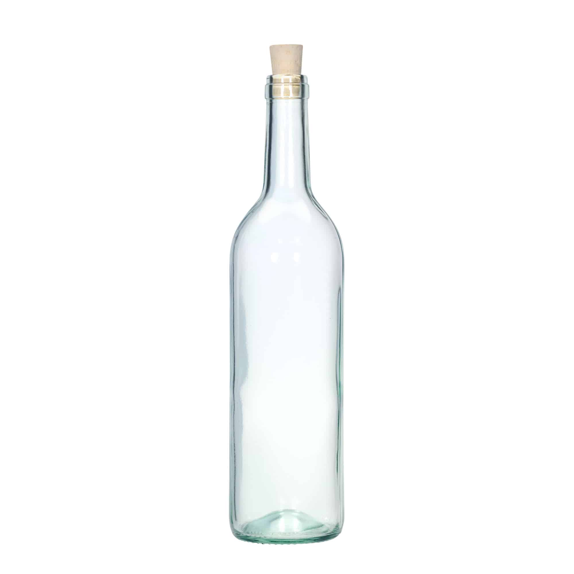 750 ml Glasflasche 'Bordeaux Tradition', Mündung: Kork 750 ml Glasflasche 'Bordeaux Tradition', Mündung: Kork