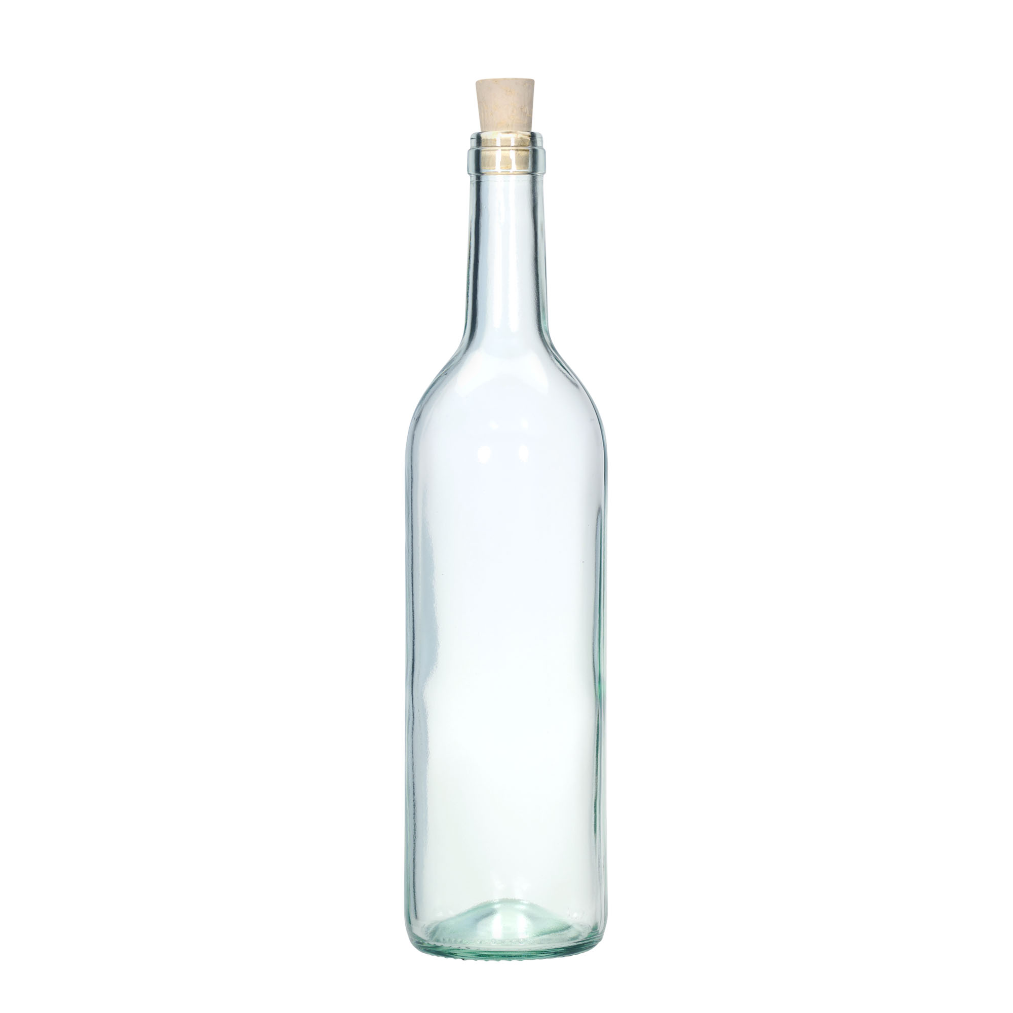 750 ml Glasflasche „Bordeaux Tradition“, Mündung: Kork