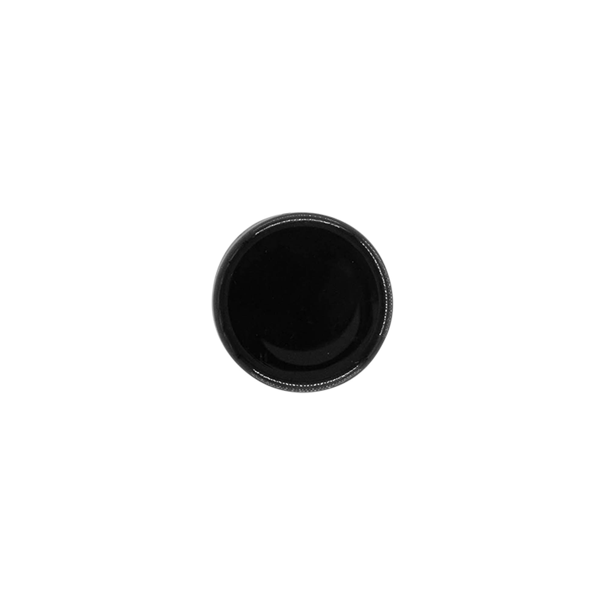 Schraubverschluss, PP-Kunststoff, schwarz, für Mündung: GPI 20/410