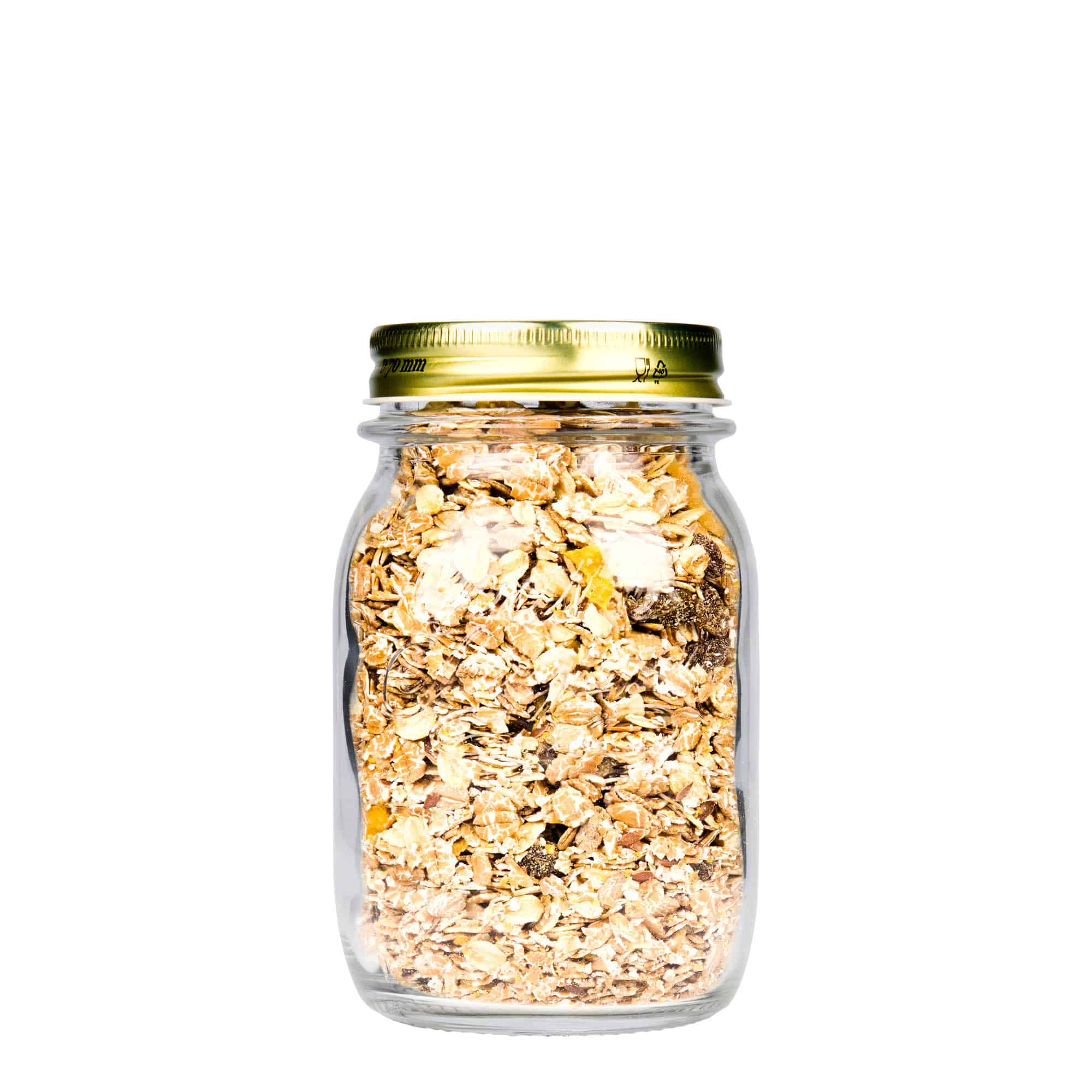 500 ml Glas 'Quattro Stagioni', Mündung: Schraubverschluss