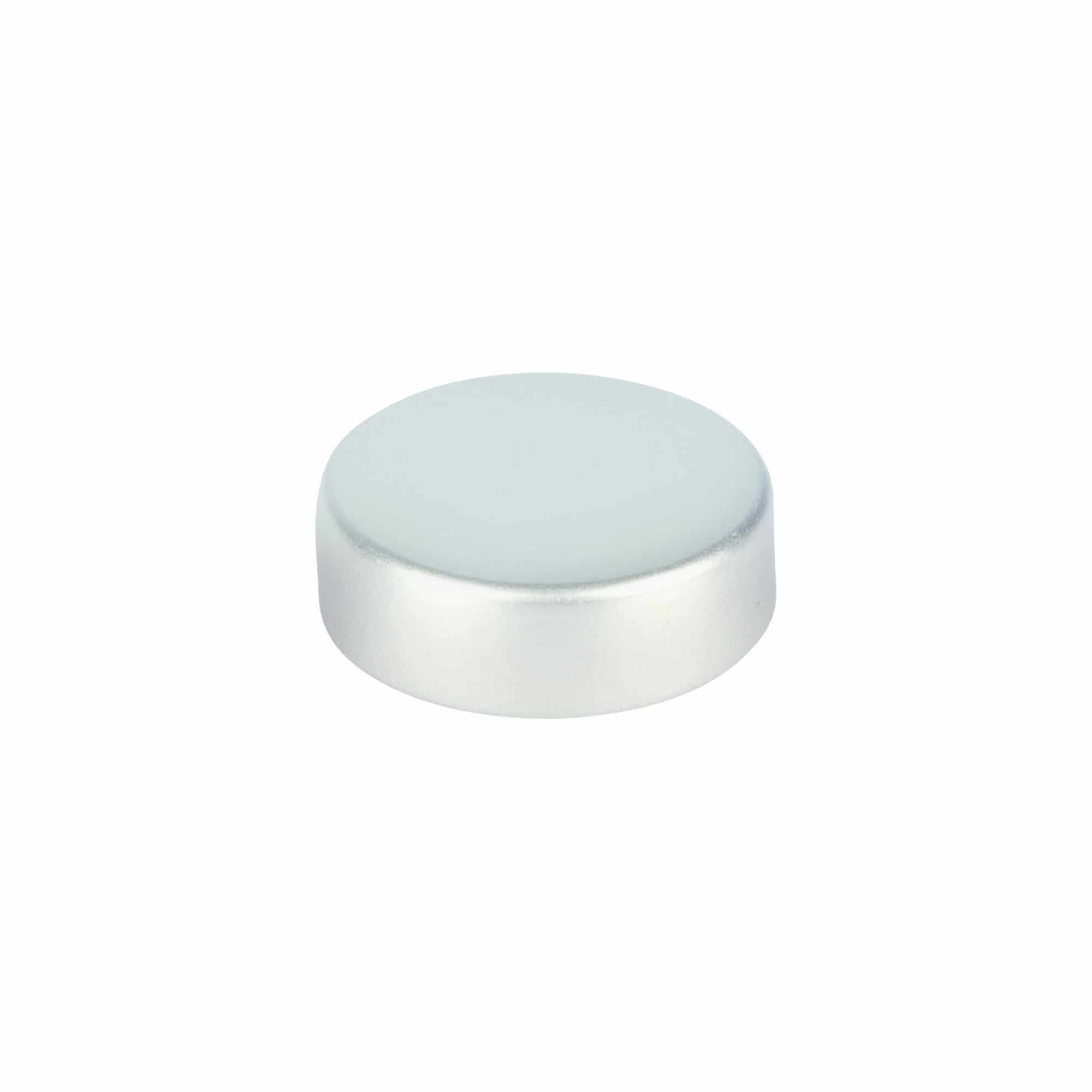 Schraubverschluss, Metall, silber, für Mündung: GPI 33/400