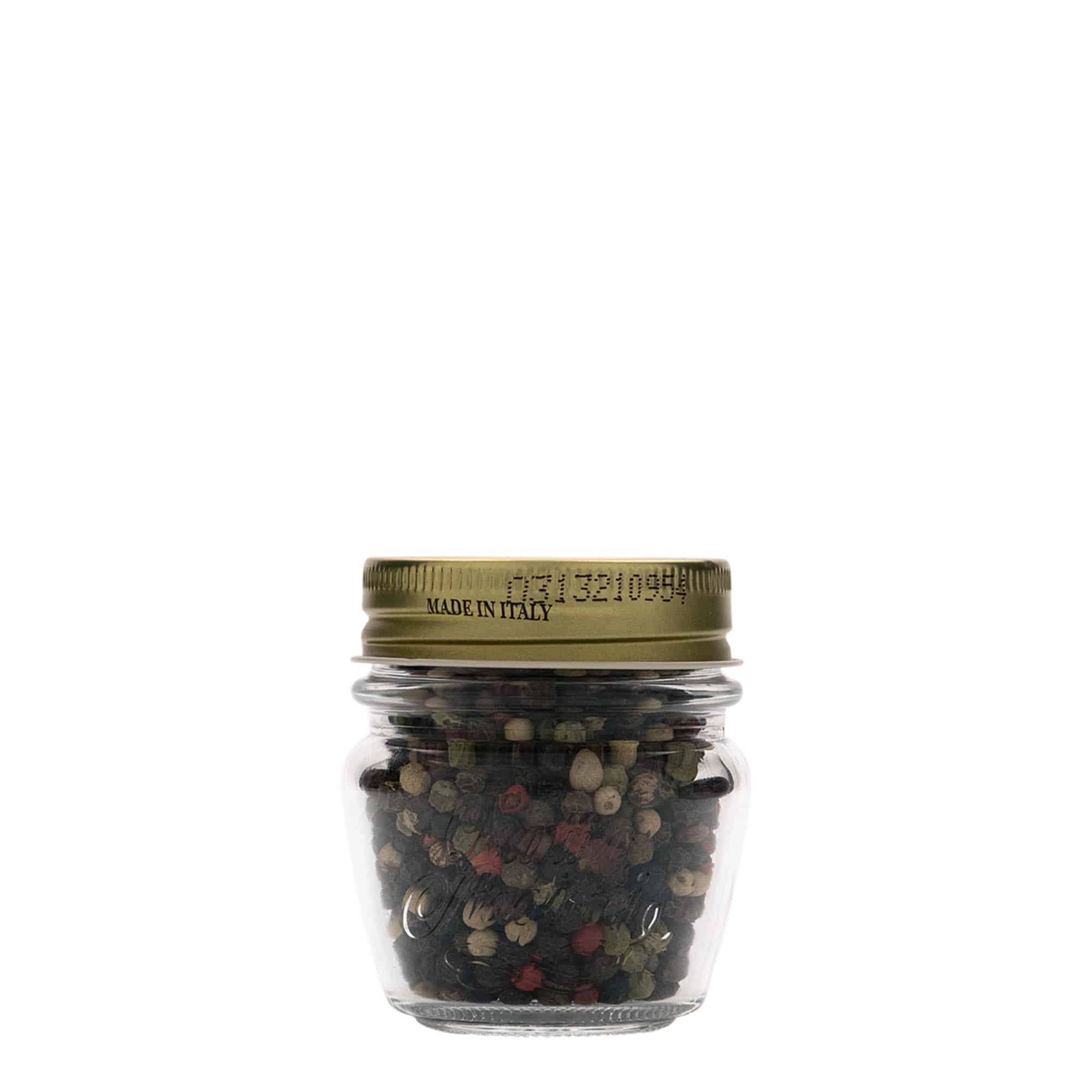 80 ml Schmuckglas 'Quattro Stagioni', Mündung: Schraubverschluss
