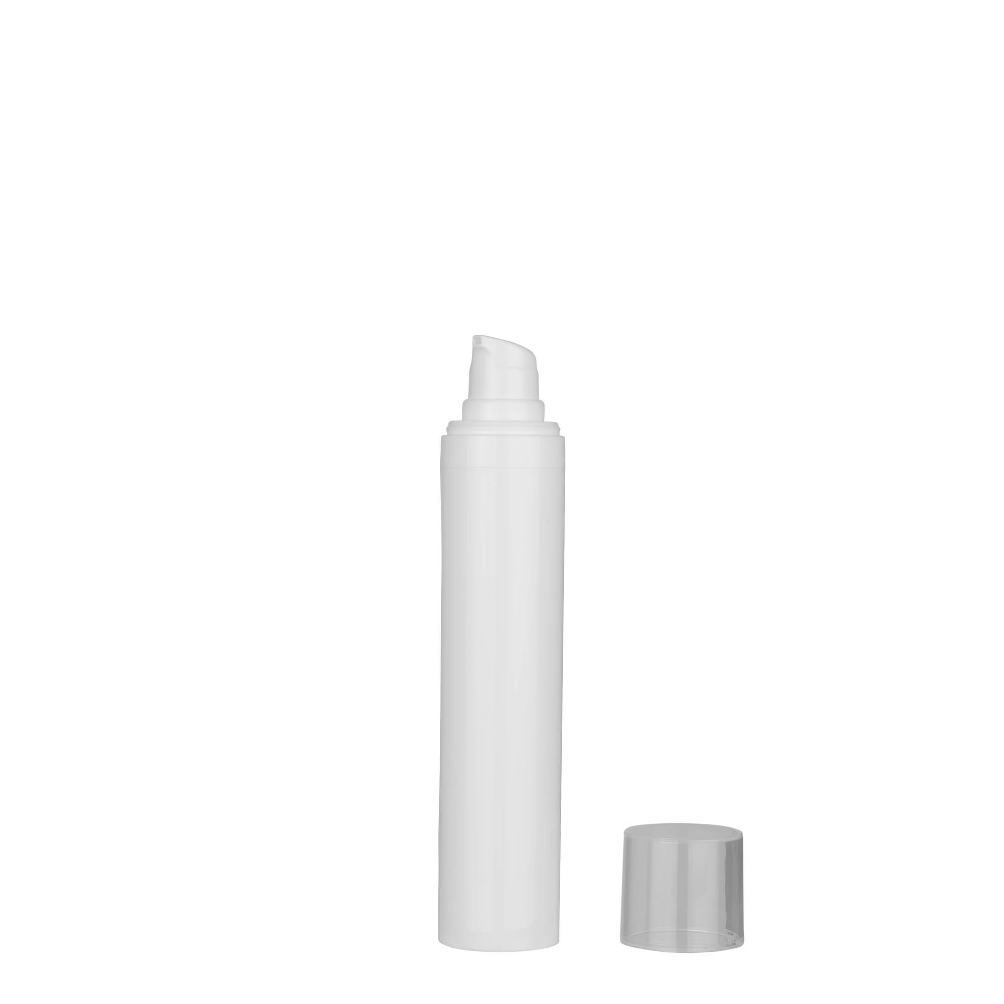 50 ml Airless Dispenser „Micro“, PP-Kunststoff, weiß