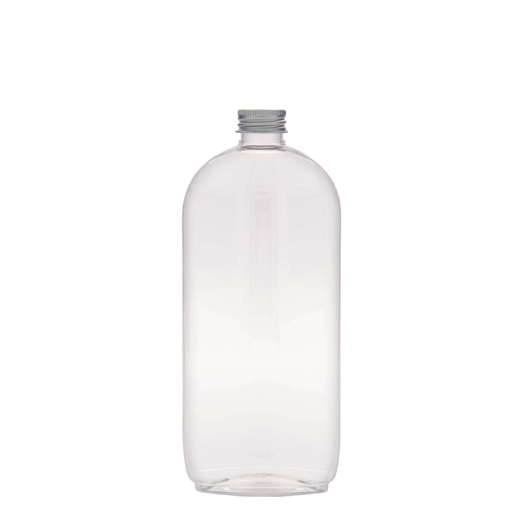 500 ml PET-Flasche 'Iris', oval, Kunststoff, Mündung: GPI 24/410